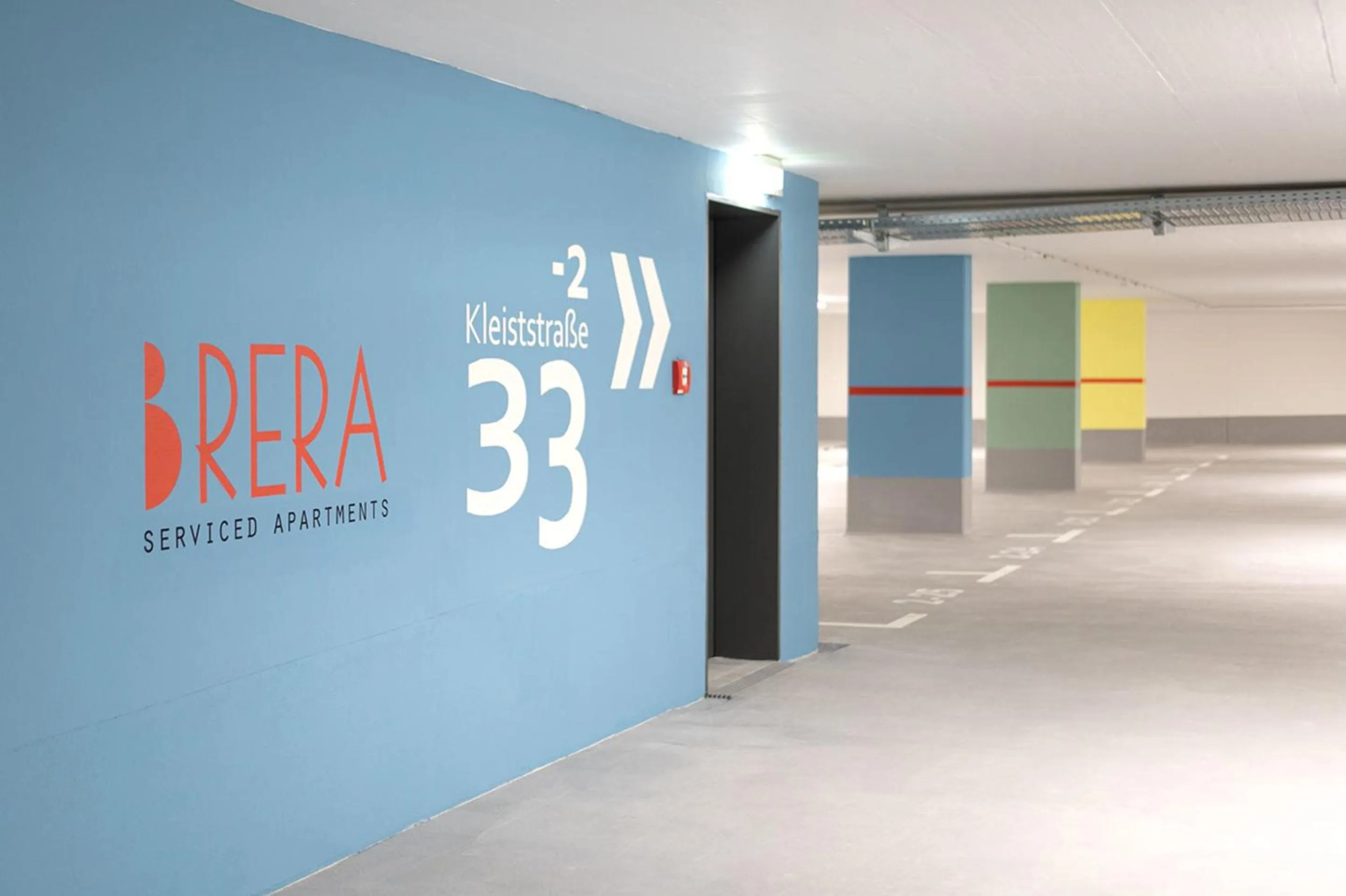 Property building in Brera Serviced Apartments Ulm