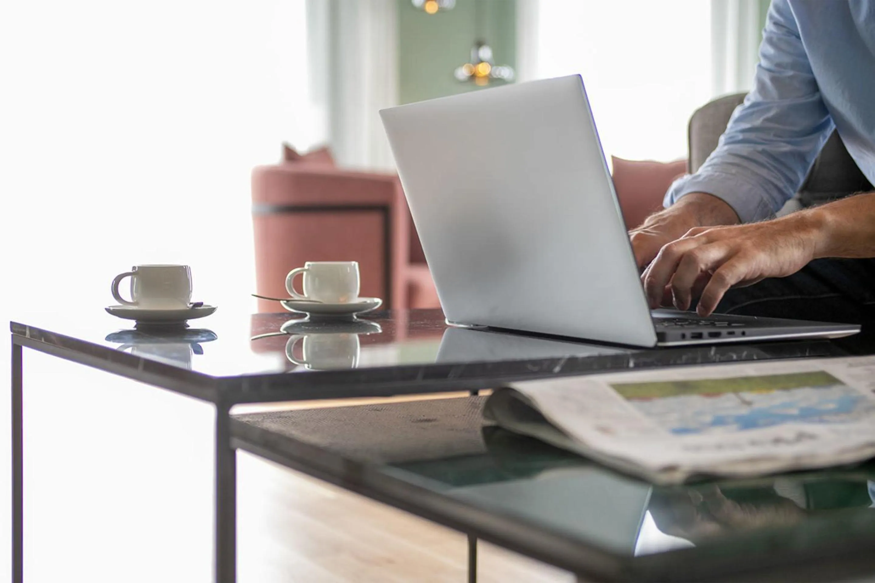 Communal lounge/ TV room in Brera Serviced Apartments Ulm