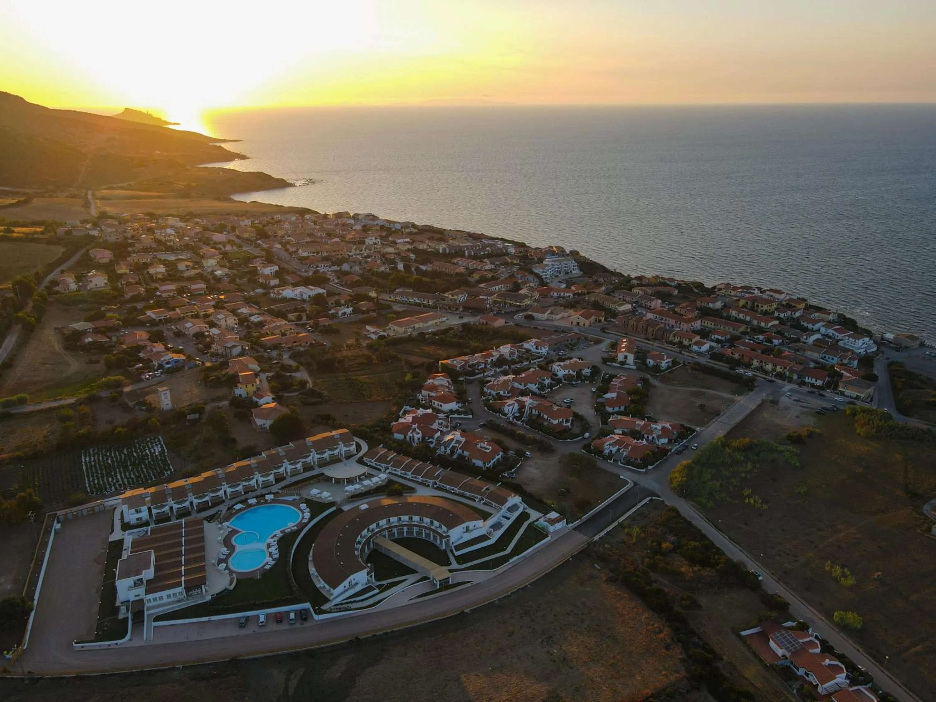 Sunset in GH Santina Resort & SPA