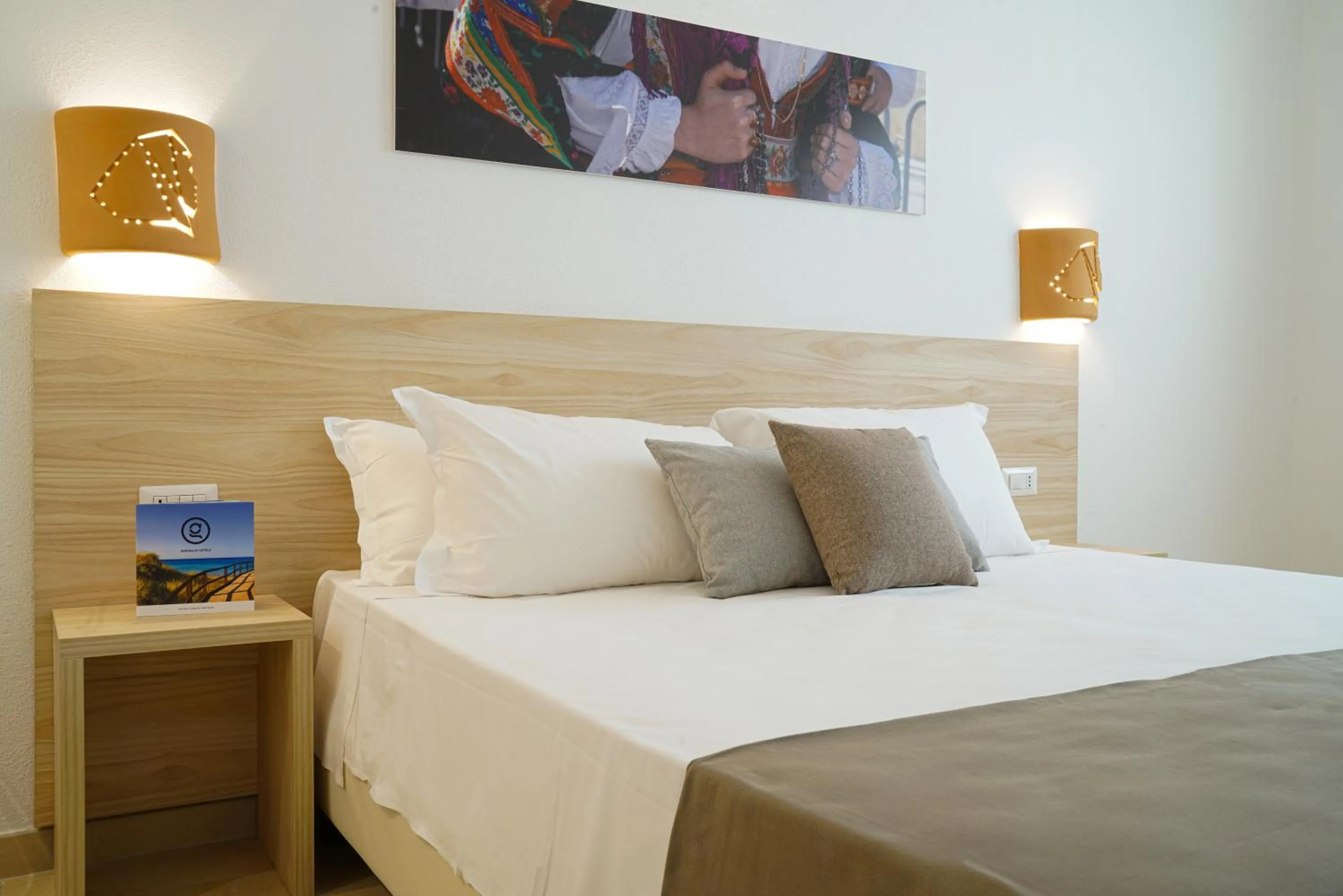 Bed in GH Santina Resort & SPA