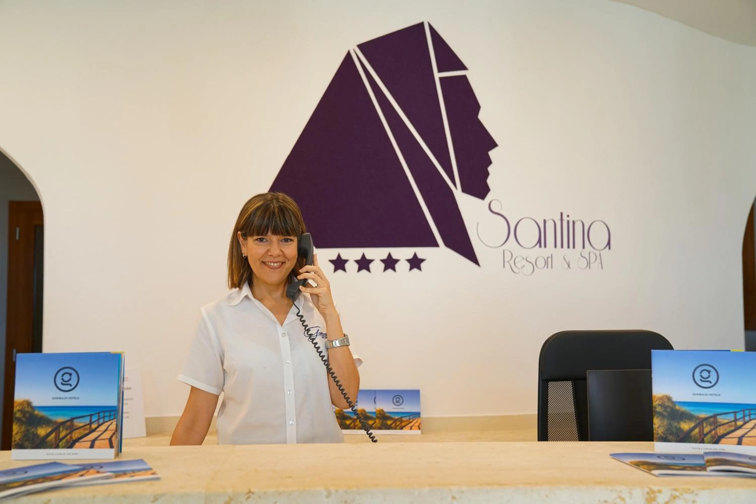 Lobby or reception in GH Santina Resort & SPA