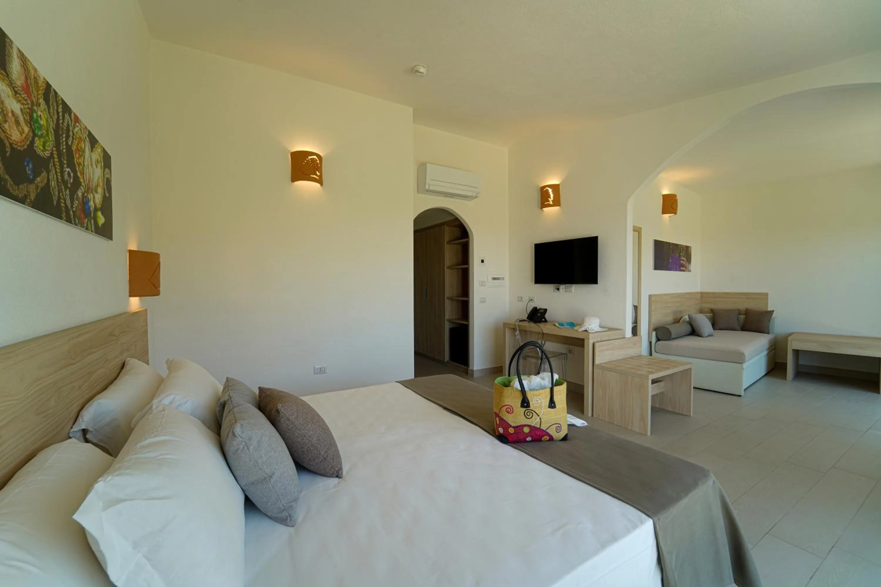 Bedroom, Bed in GH Santina Resort & SPA