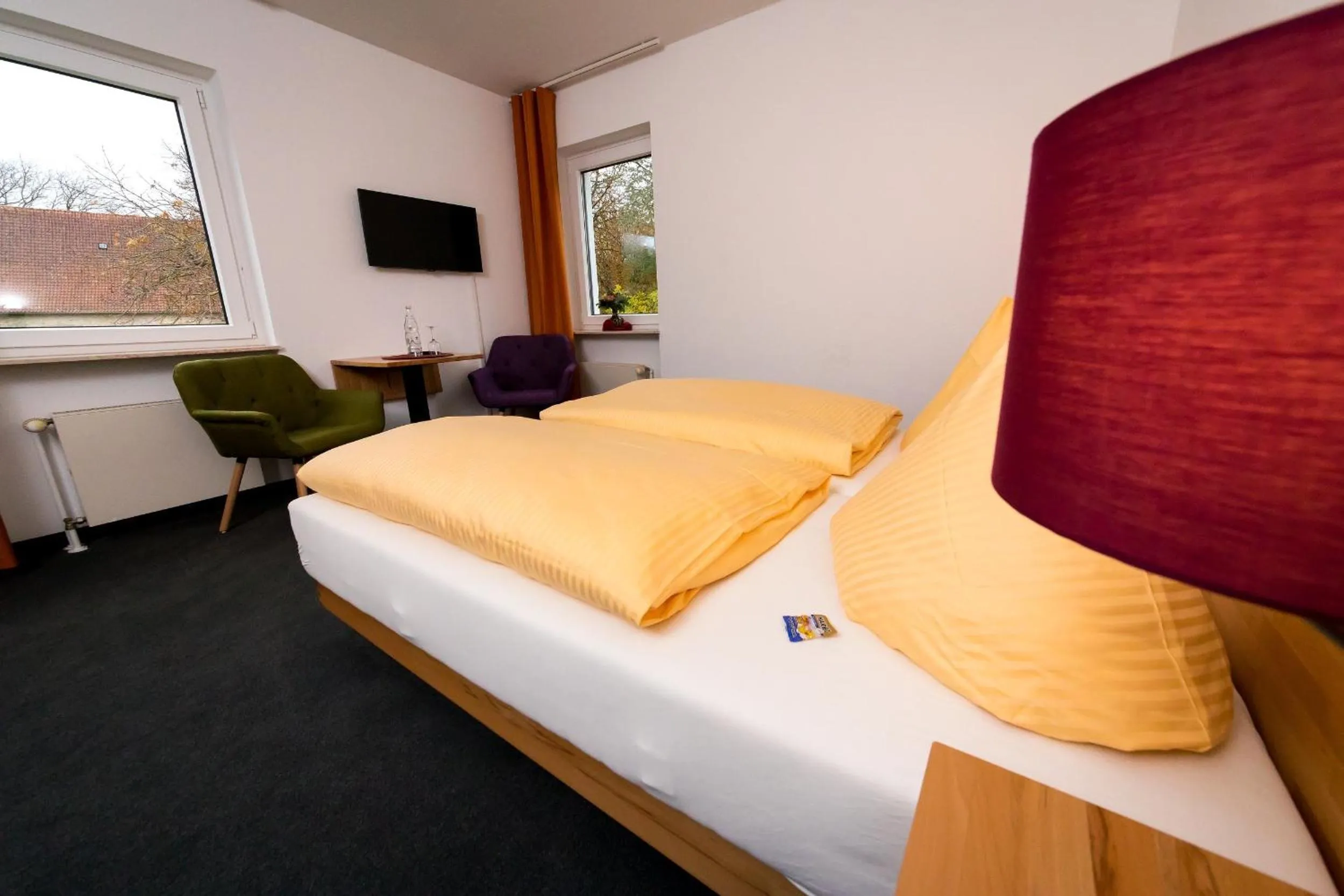 Bed in Wohlfühlhotel IM SCHLOSSPARK - Self CheckIn