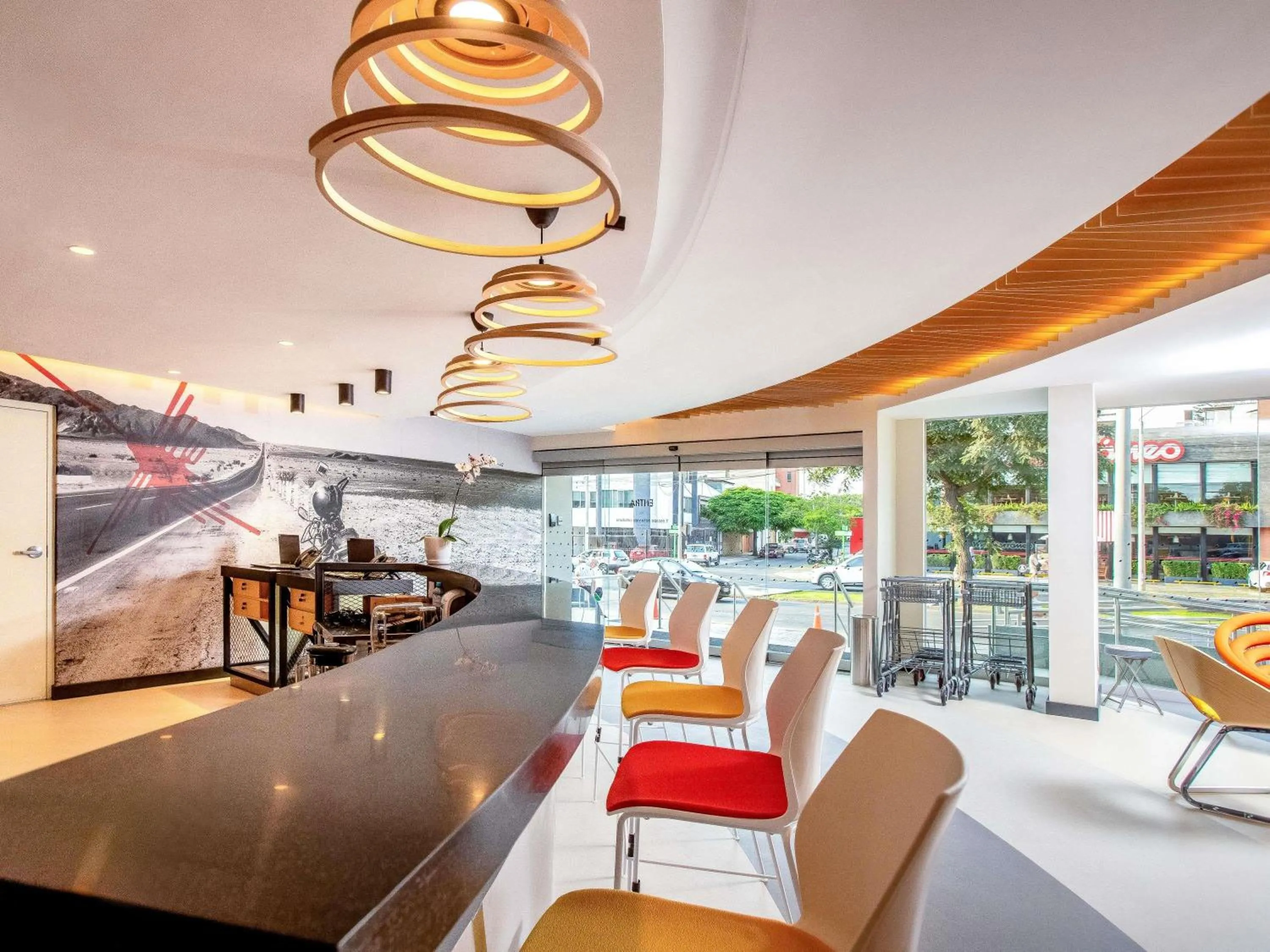 Lounge or bar in ibis Styles Lima Benavides Miraflores