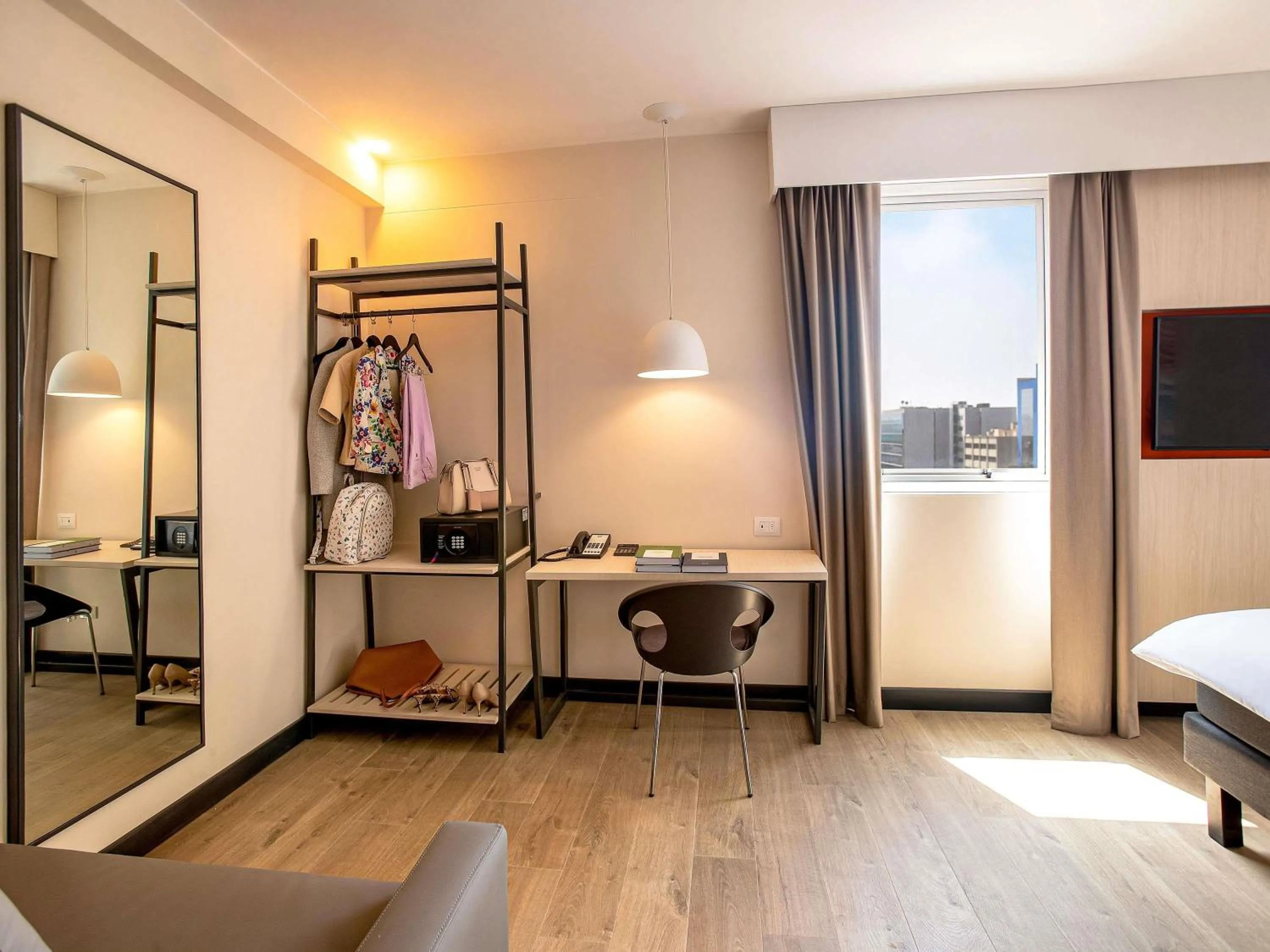 Bedroom in ibis Styles Lima Benavides Miraflores