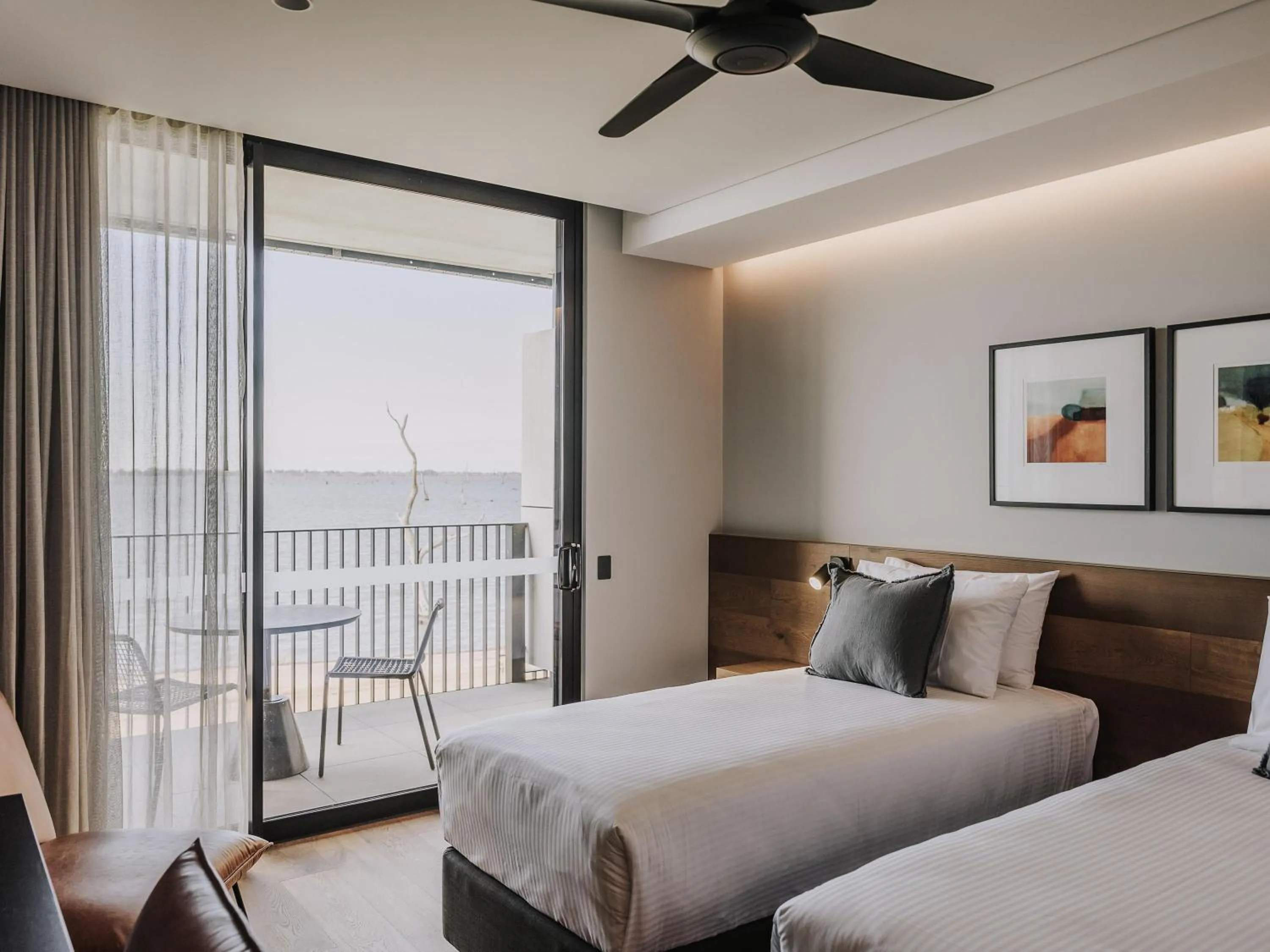 Bedroom, Bed in The Sebel Yarrawonga Silverwoods