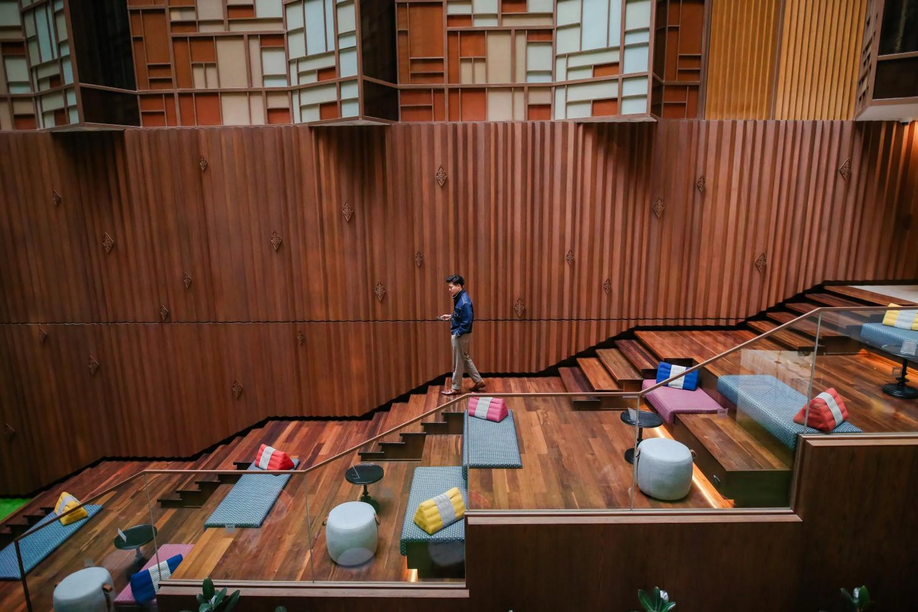 Lobby or reception in ibis Styles Bangkok Silom