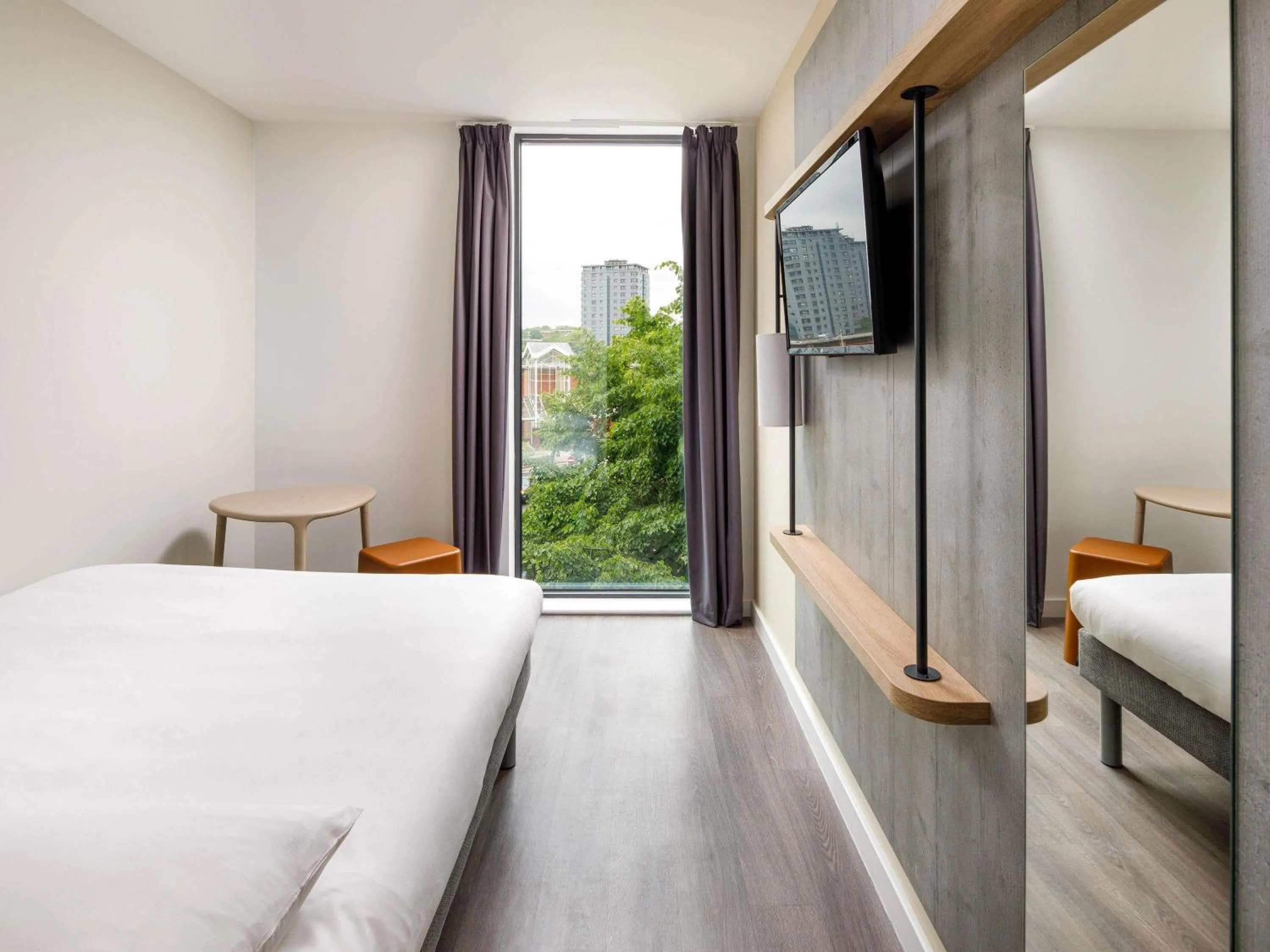 Bedroom, Bed in ibis Budget Sheffield Centre St Marys Gate