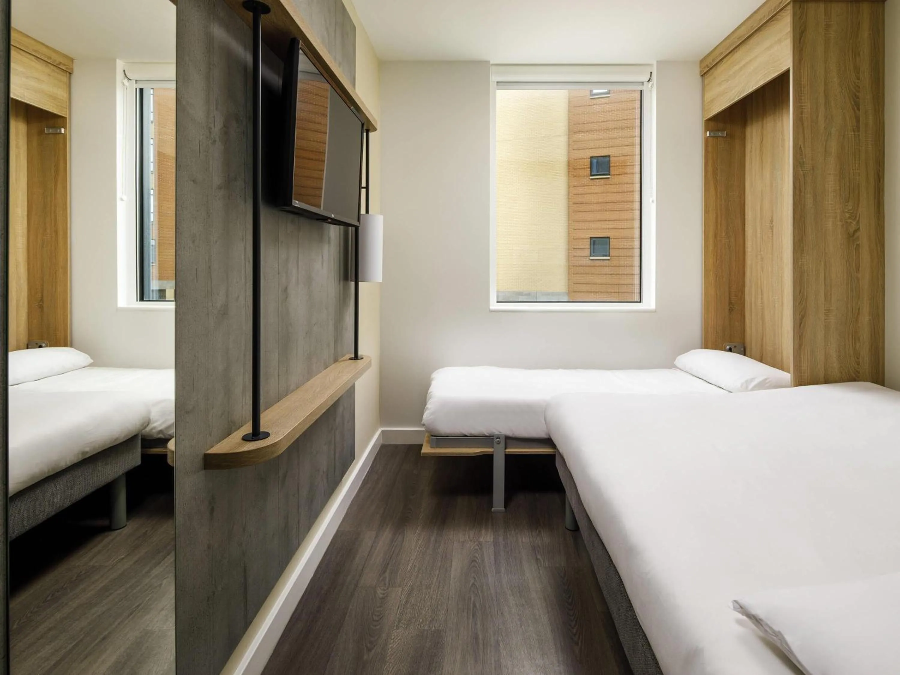 Bedroom, Bed in ibis Budget Sheffield Centre St Marys Gate