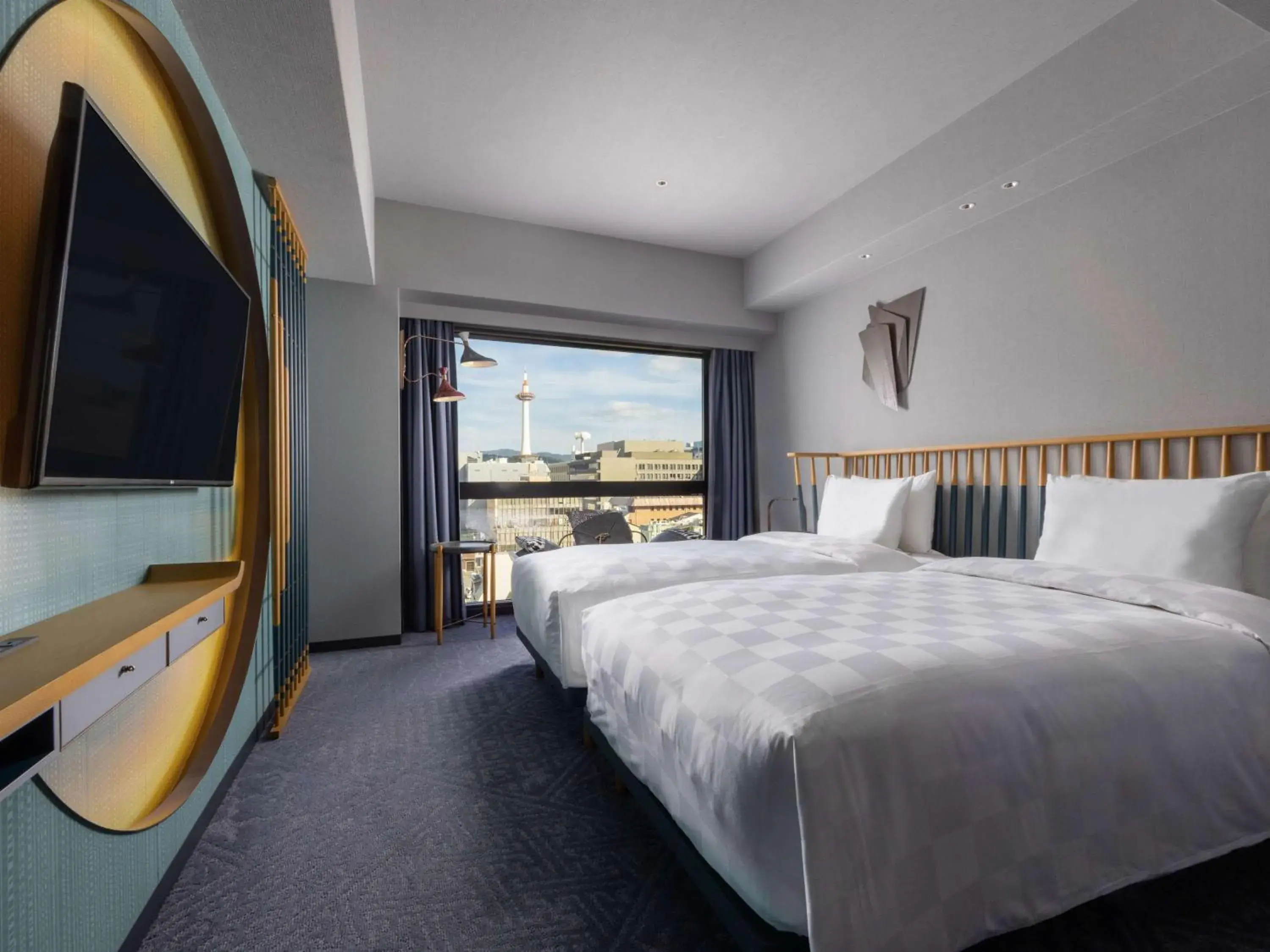 Superior Twin Room with Shower Booth in Mercure Kyoto Station Superior Twin Room with Shower Booth in Mercure Kyoto Station