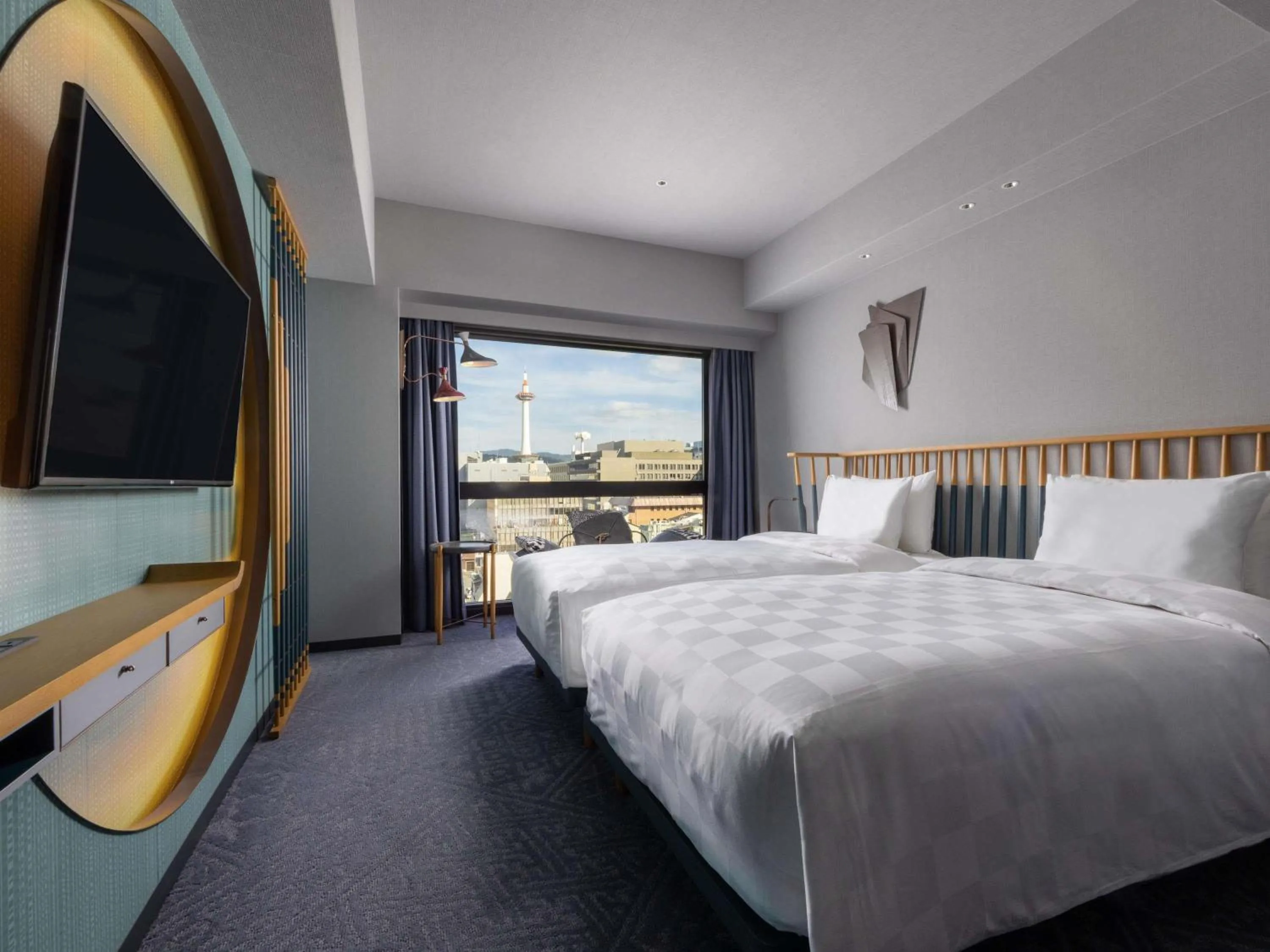 Bedroom, Bed in Mercure Kyoto Station