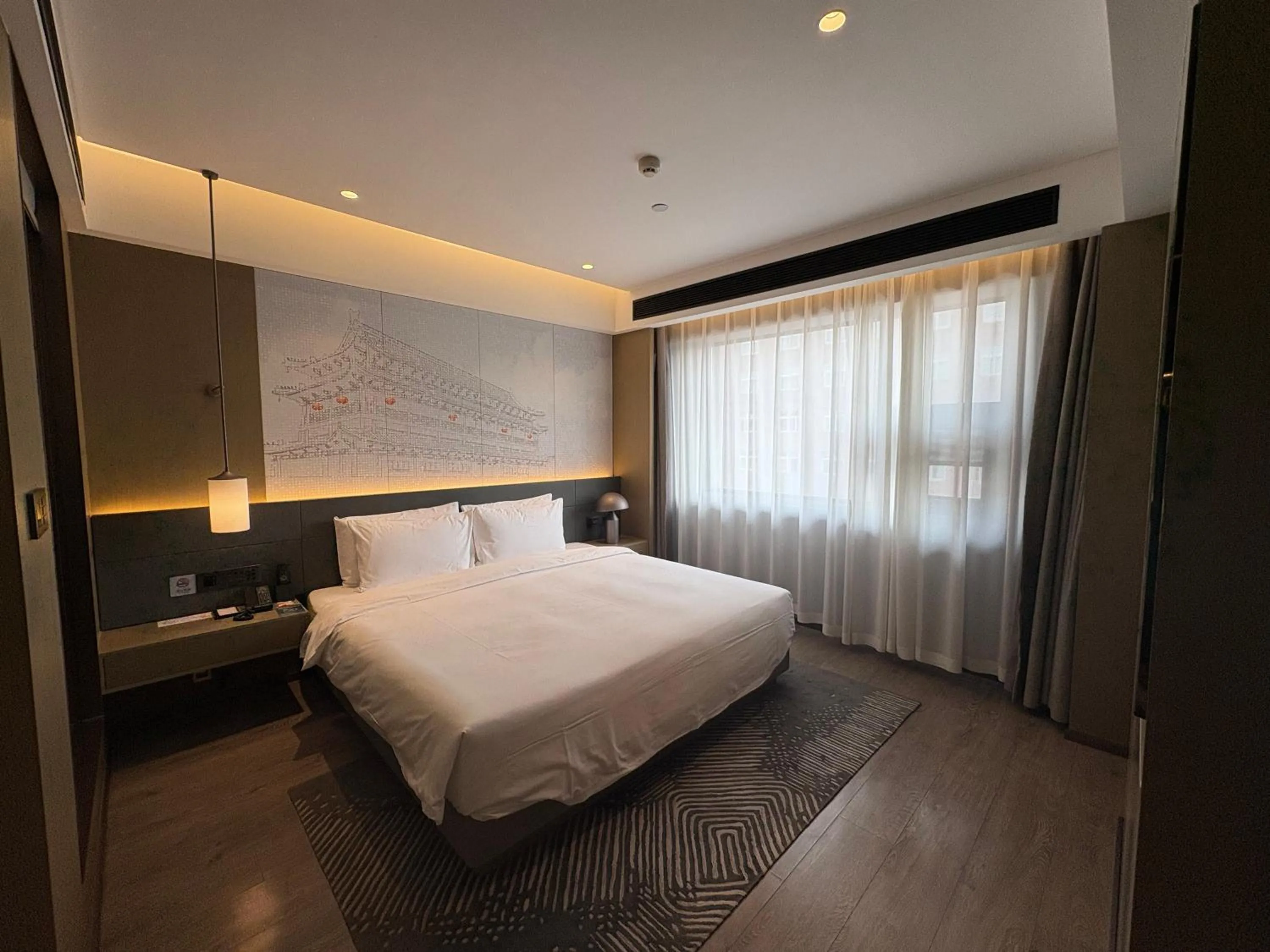 Bed in Novotel Xi'an The Bell Tower