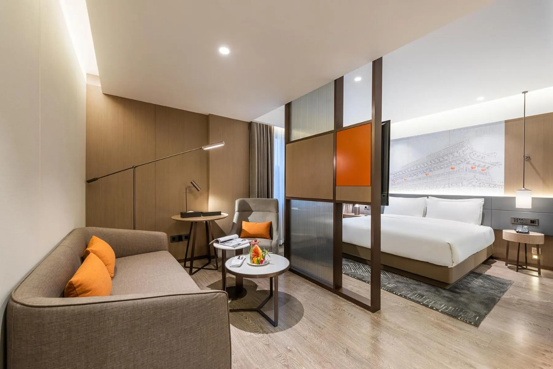 Photo of the whole room, Bed in Novotel Xi'an The Bell Tower