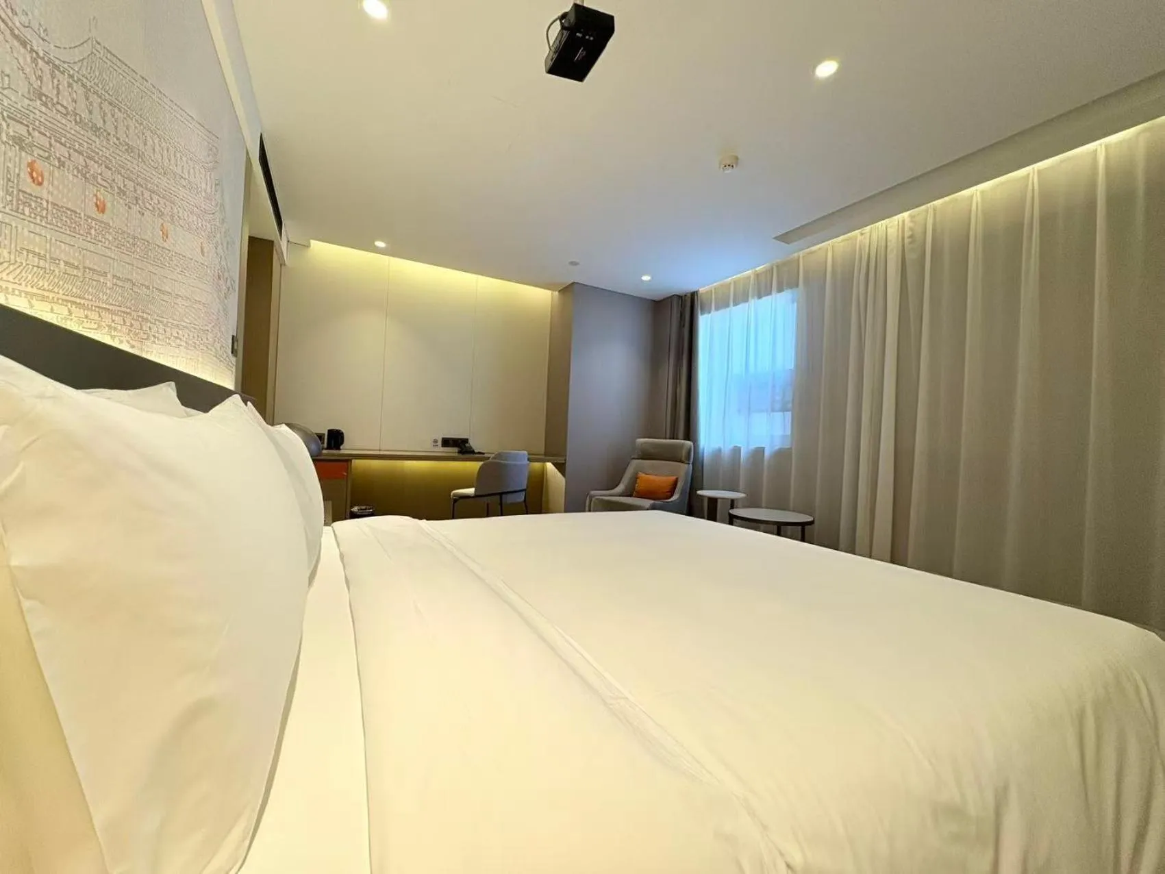 Bed in Novotel Xi'an The Bell Tower