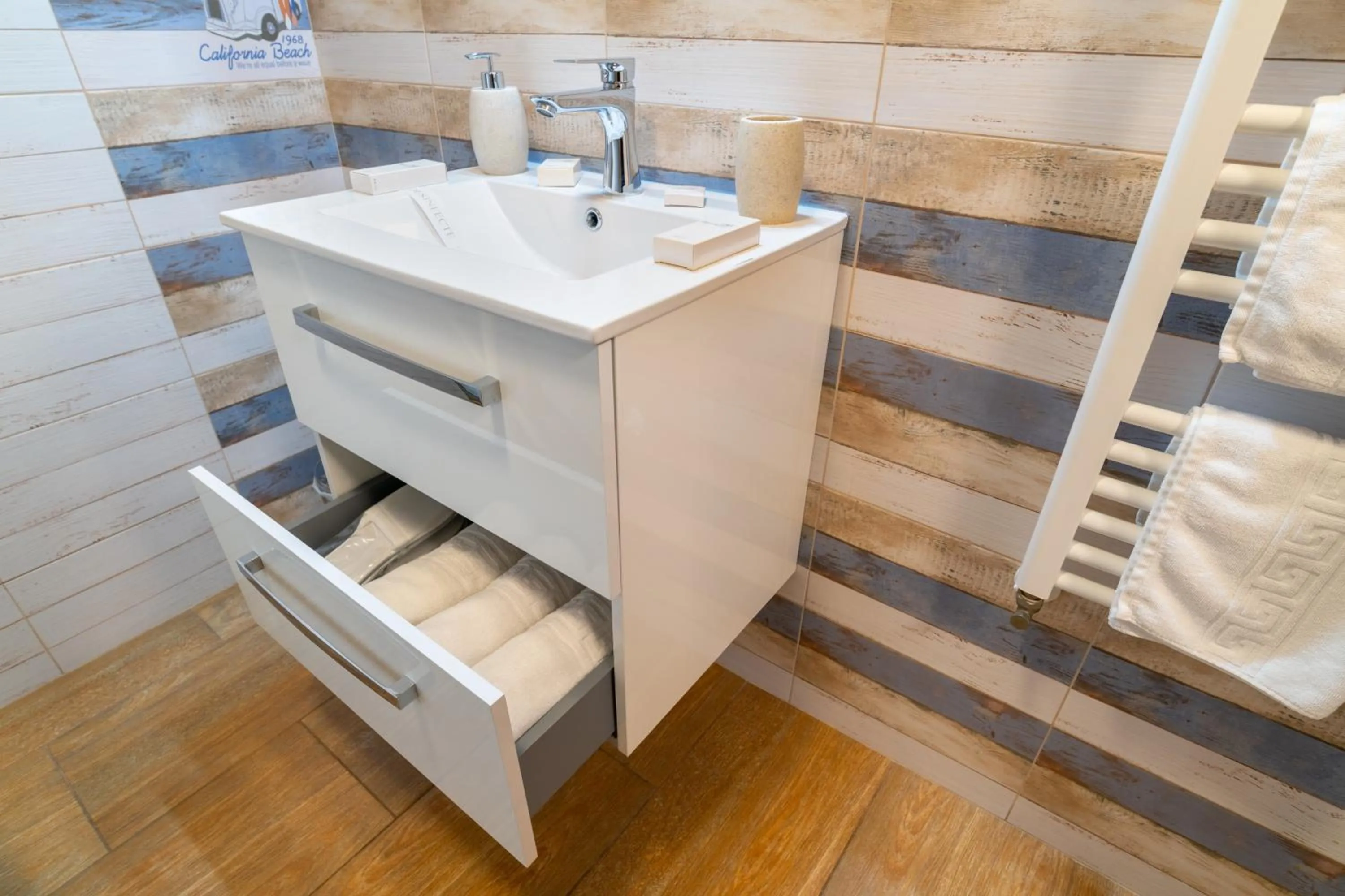 Bathroom in TCI Apartments