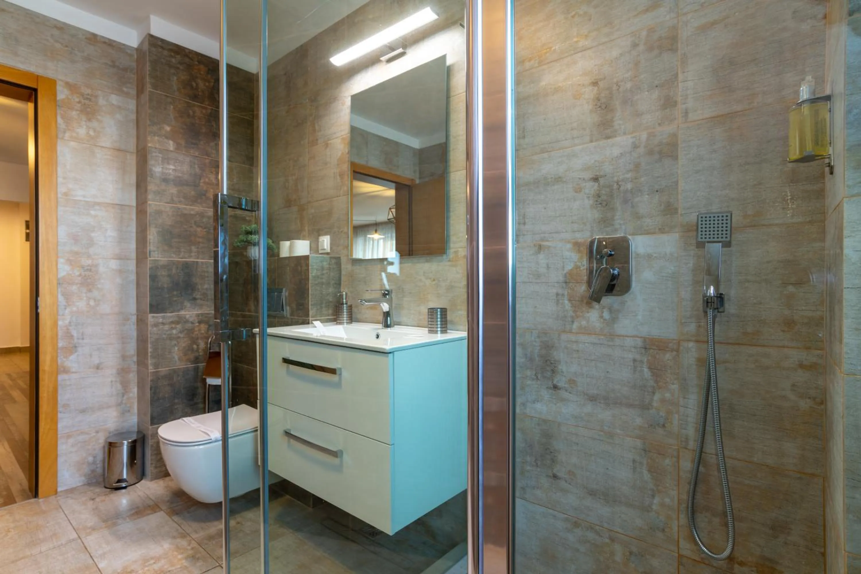 Shower in TCI Apartments
