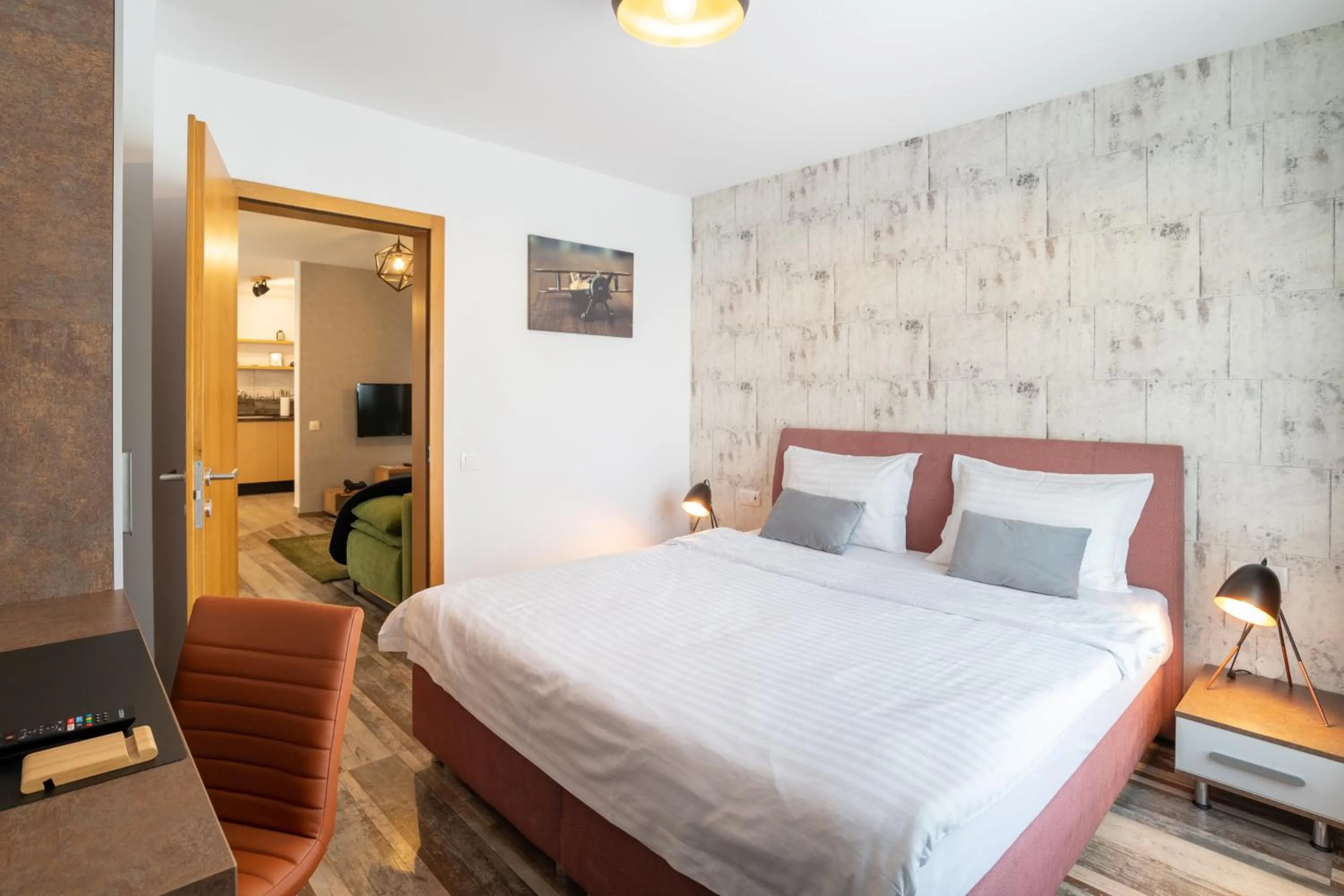 Bed in TCI Apartments