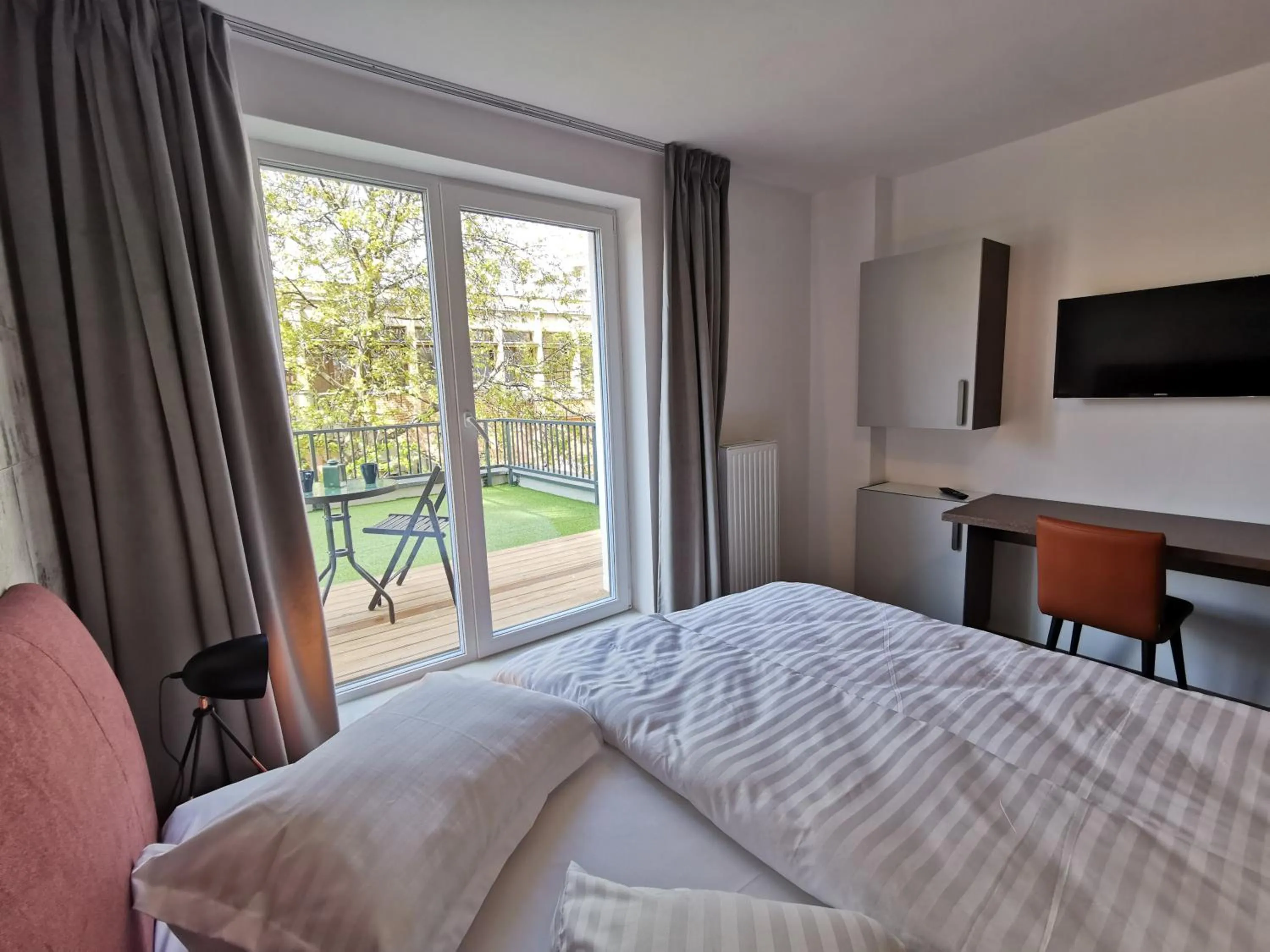 Bed in TCI Apartments