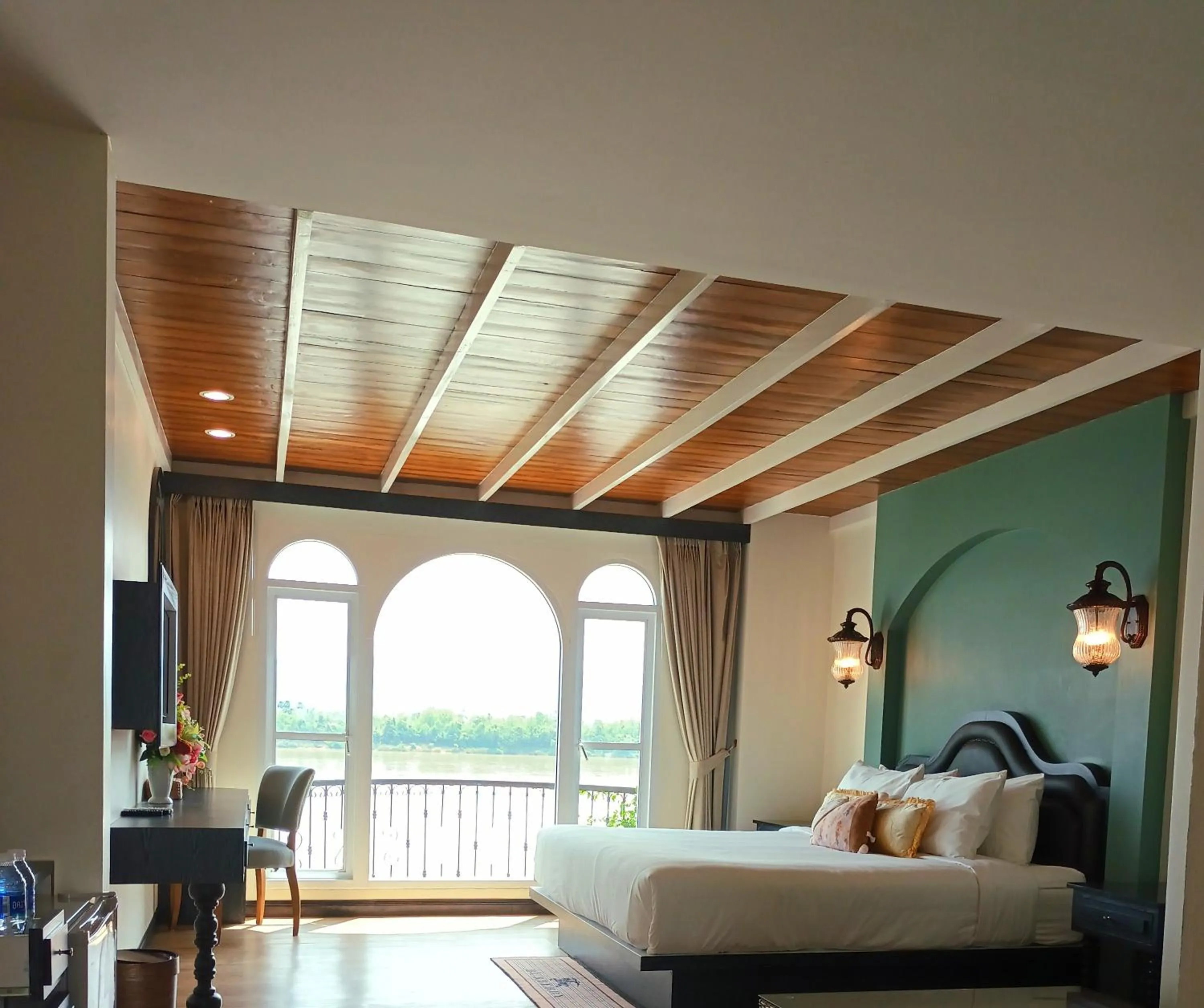 Bed in Vera Costa Hotel