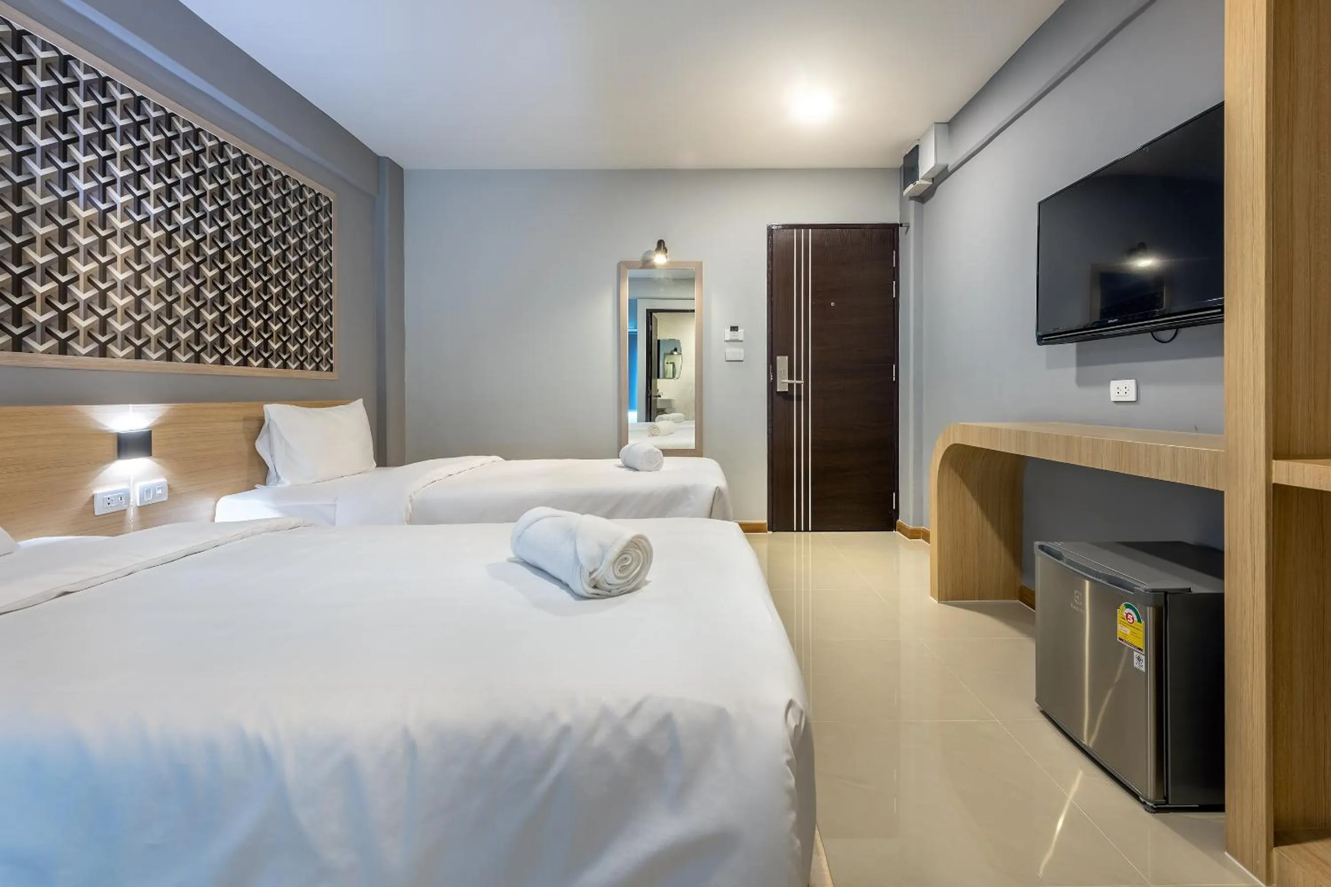 Bed in PLAAI Play Hotel