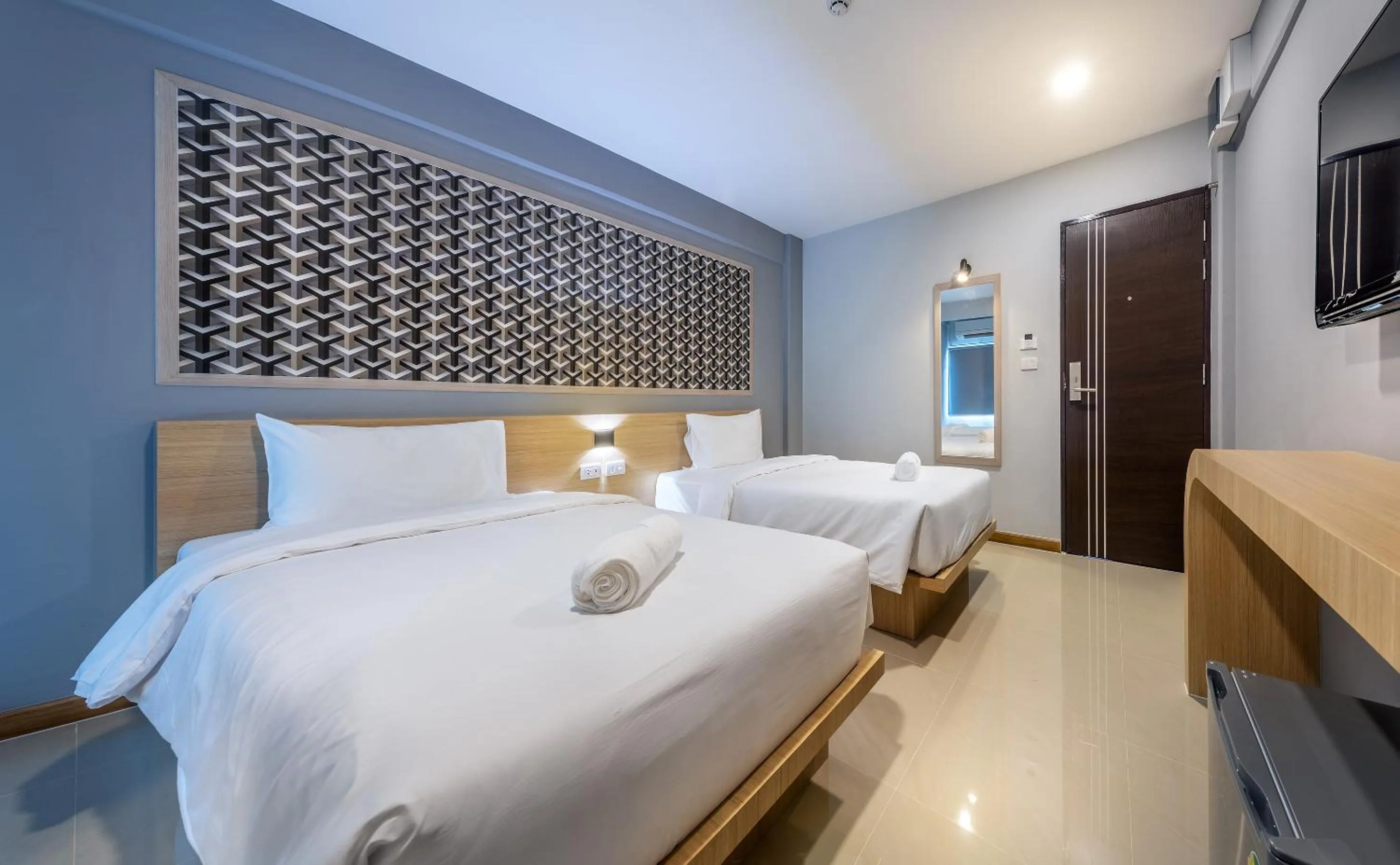 Bed in PLAAI Play Hotel