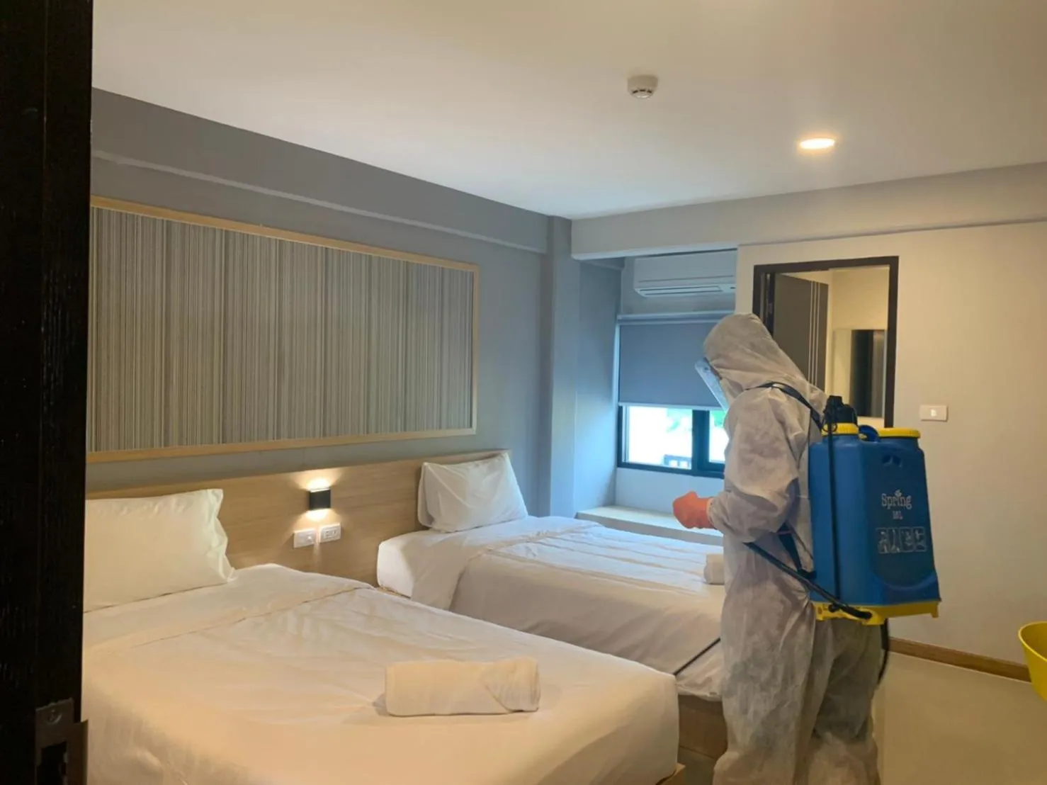 Bed in PLAAI Play Hotel