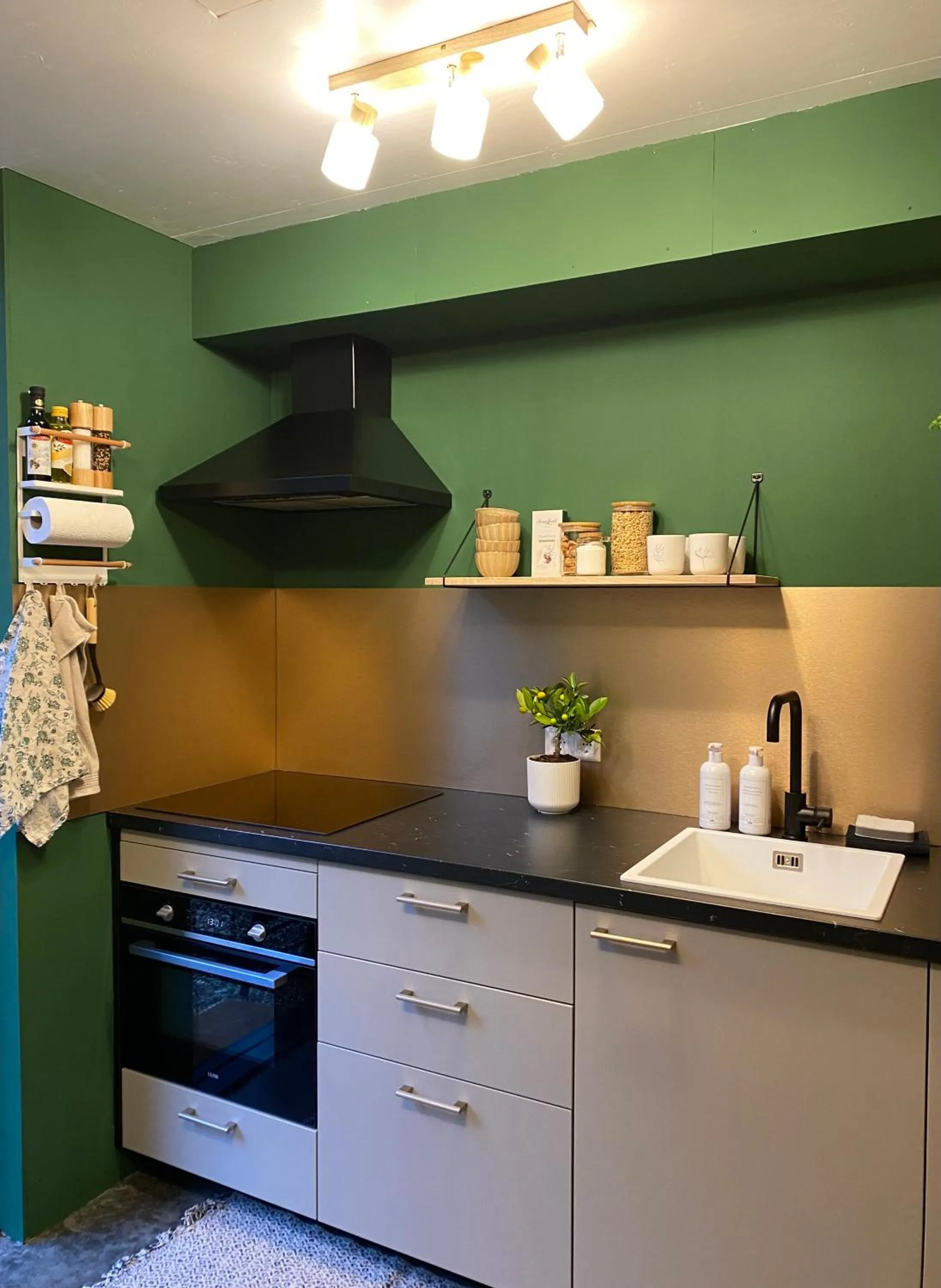 Kitchen or kitchenette in ForRest Suites