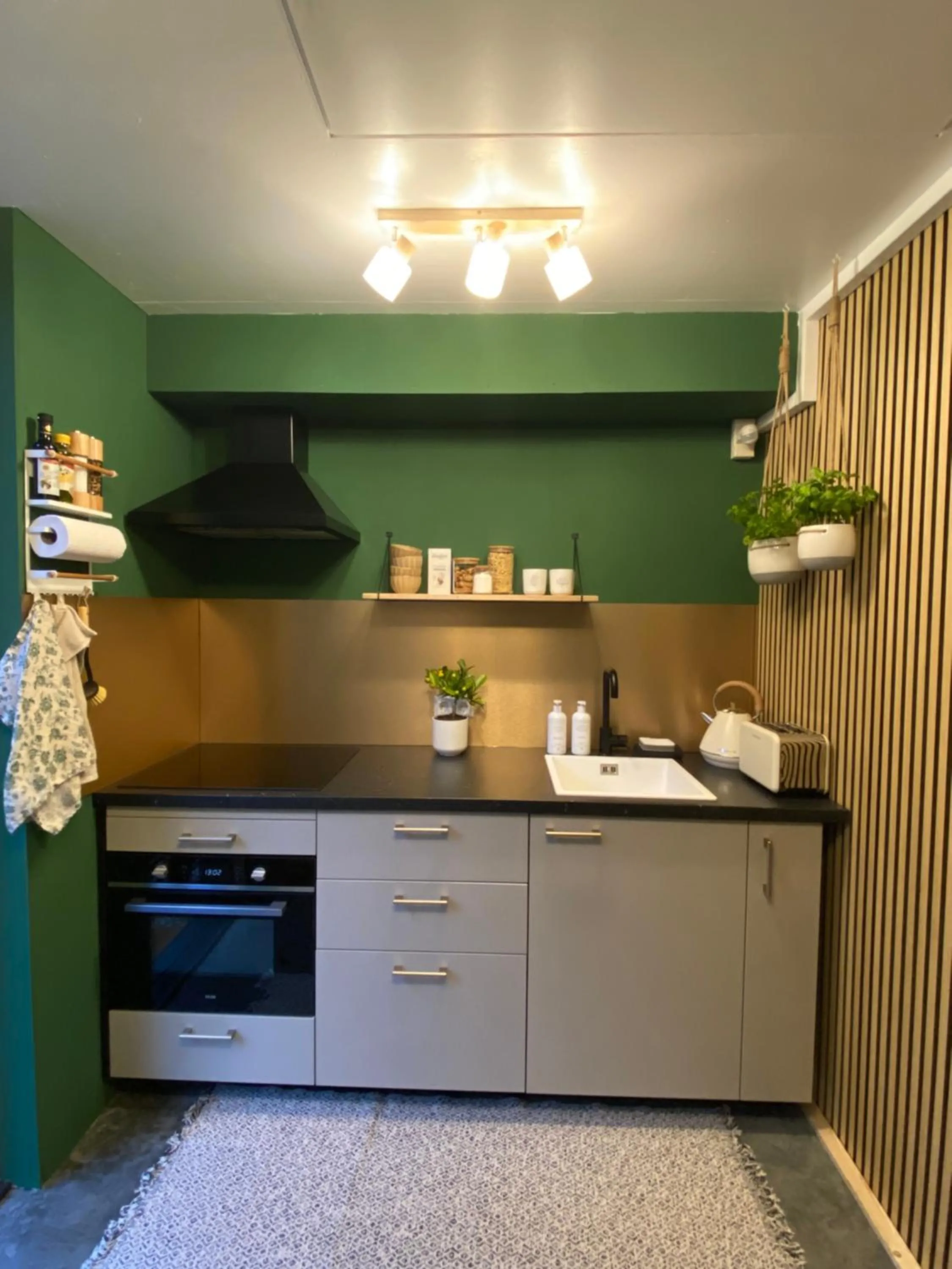 Kitchen or kitchenette in ForRest Suites