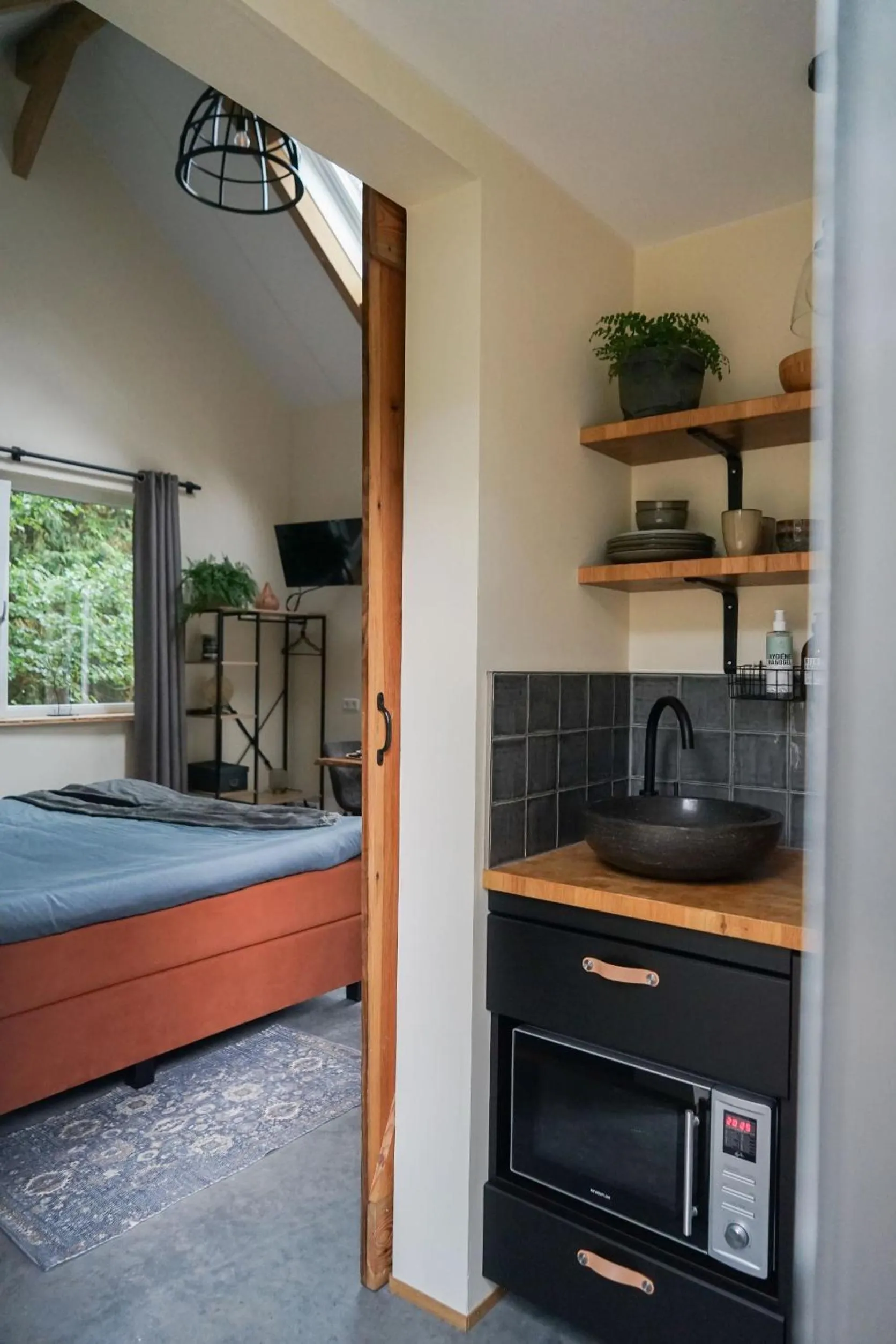 Bed in ForRest Suites