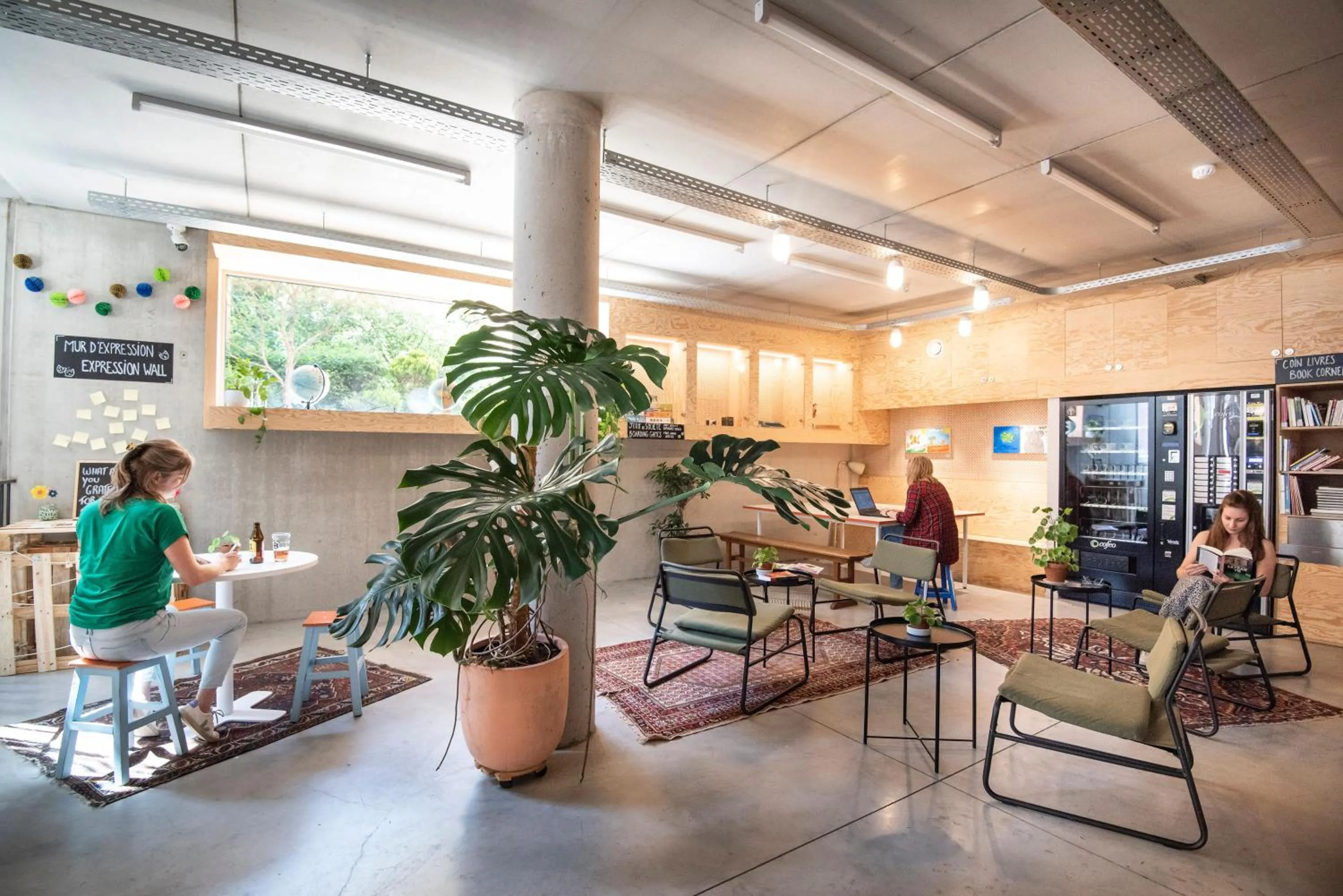 Lobby or reception in Gîte Mozaïk