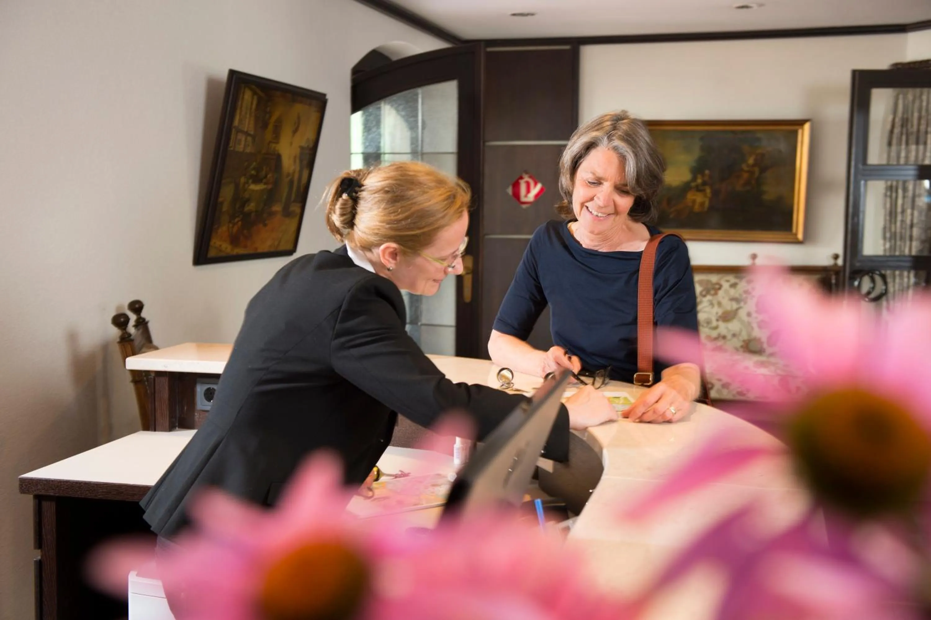 group of guests in Haus Große Kettler