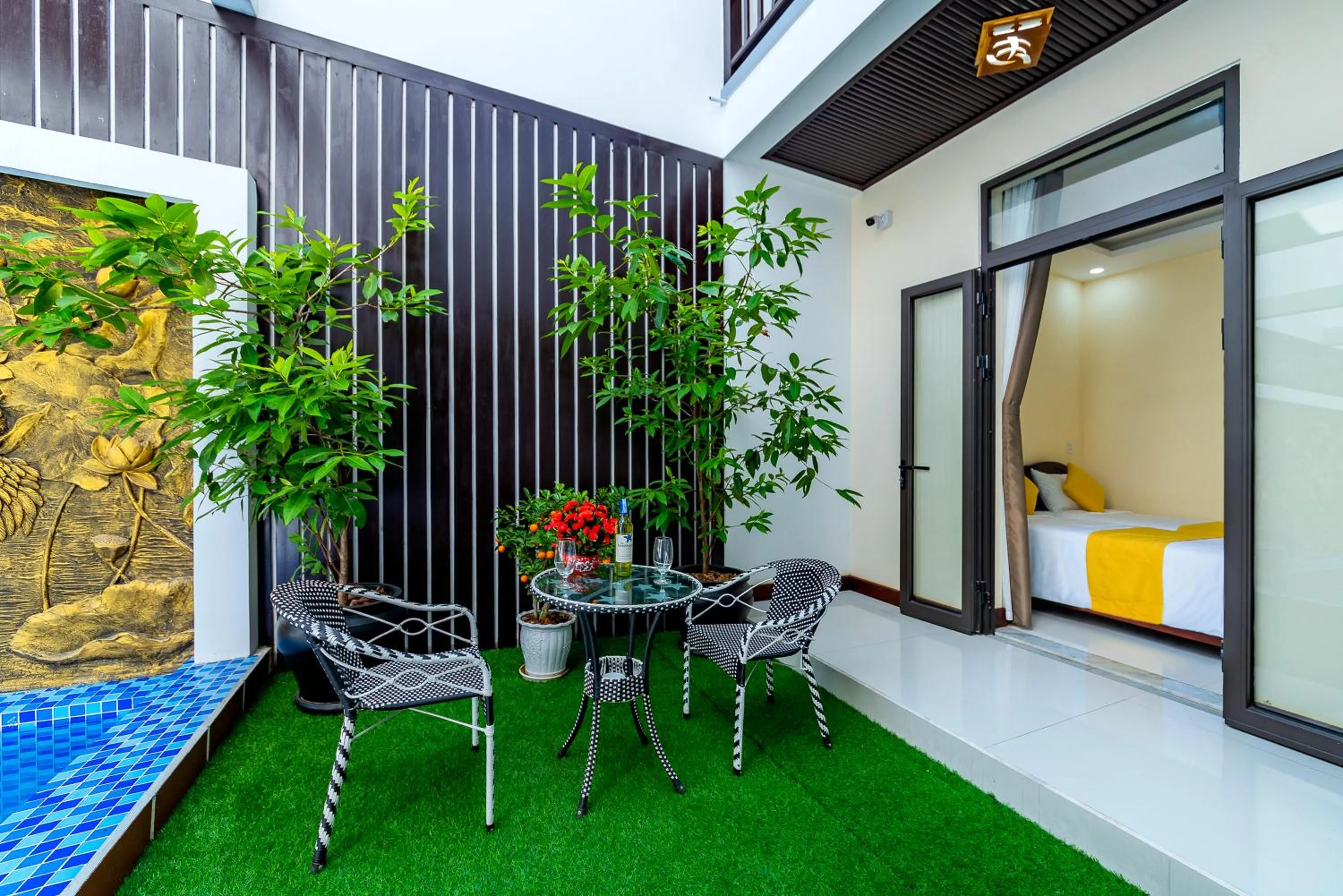 Garden in Green Hill Hotel