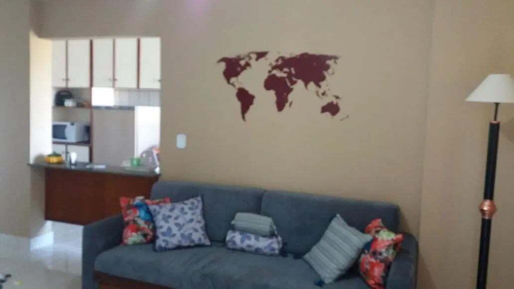 Decorative detail in Apartamento Mundi - Império Romano - Caldas Novas