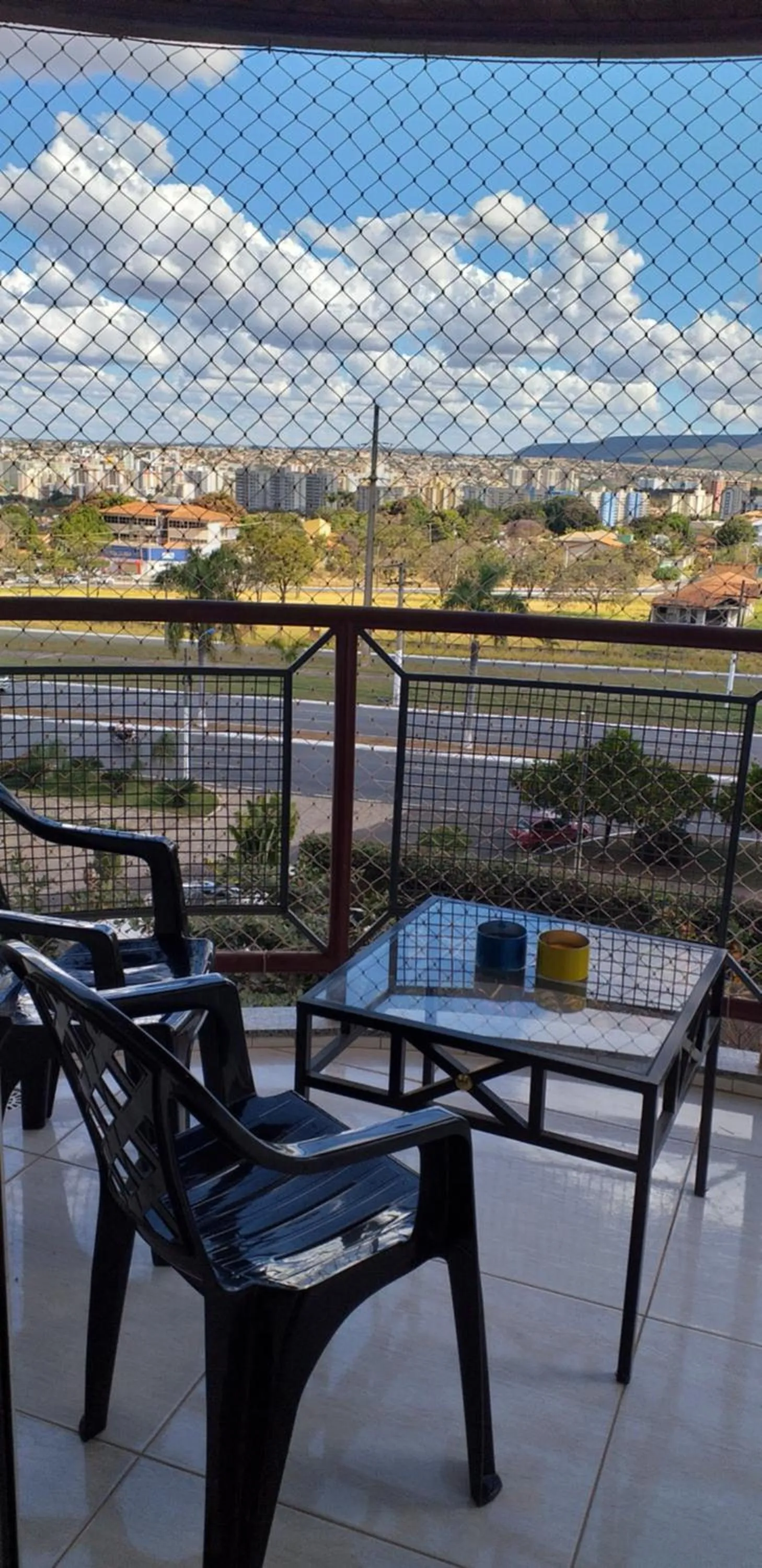 Balcony/Terrace in Apartamento Mundi - Império Romano - Caldas Novas