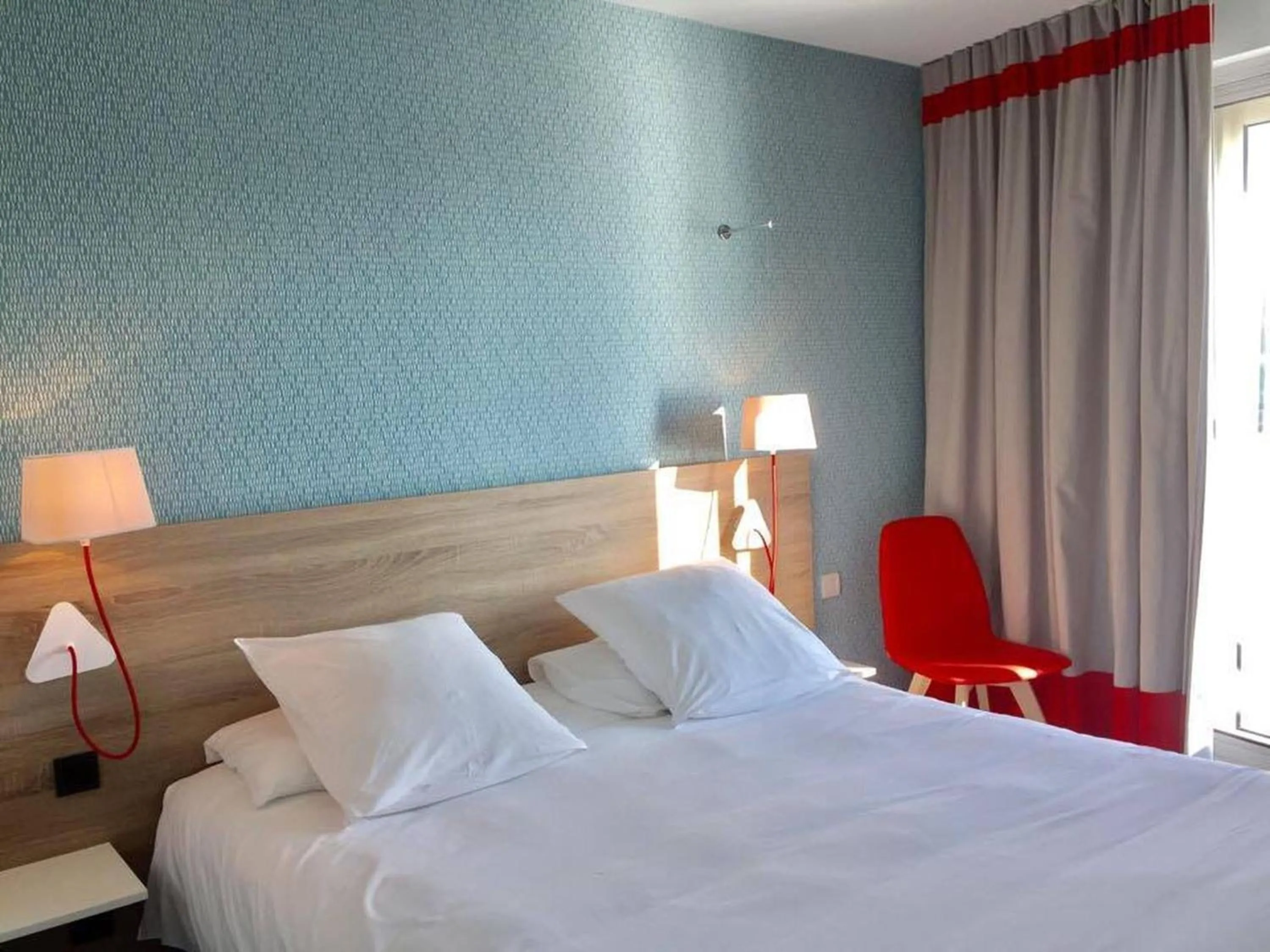 Bedroom, Bed in Hôtel Beau Soleil