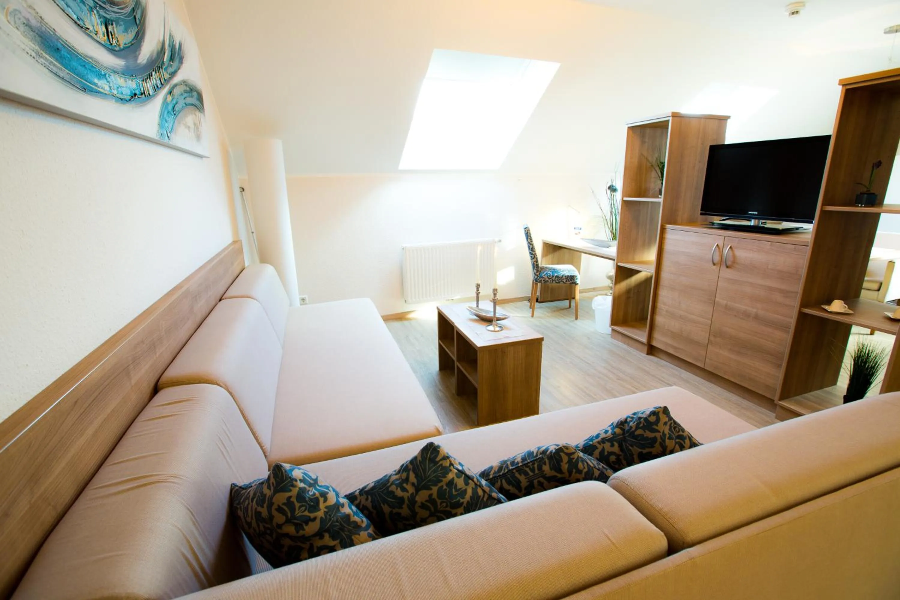 TV and multimedia in Hotel & Living Am Wartturm - Hotel & Apartments