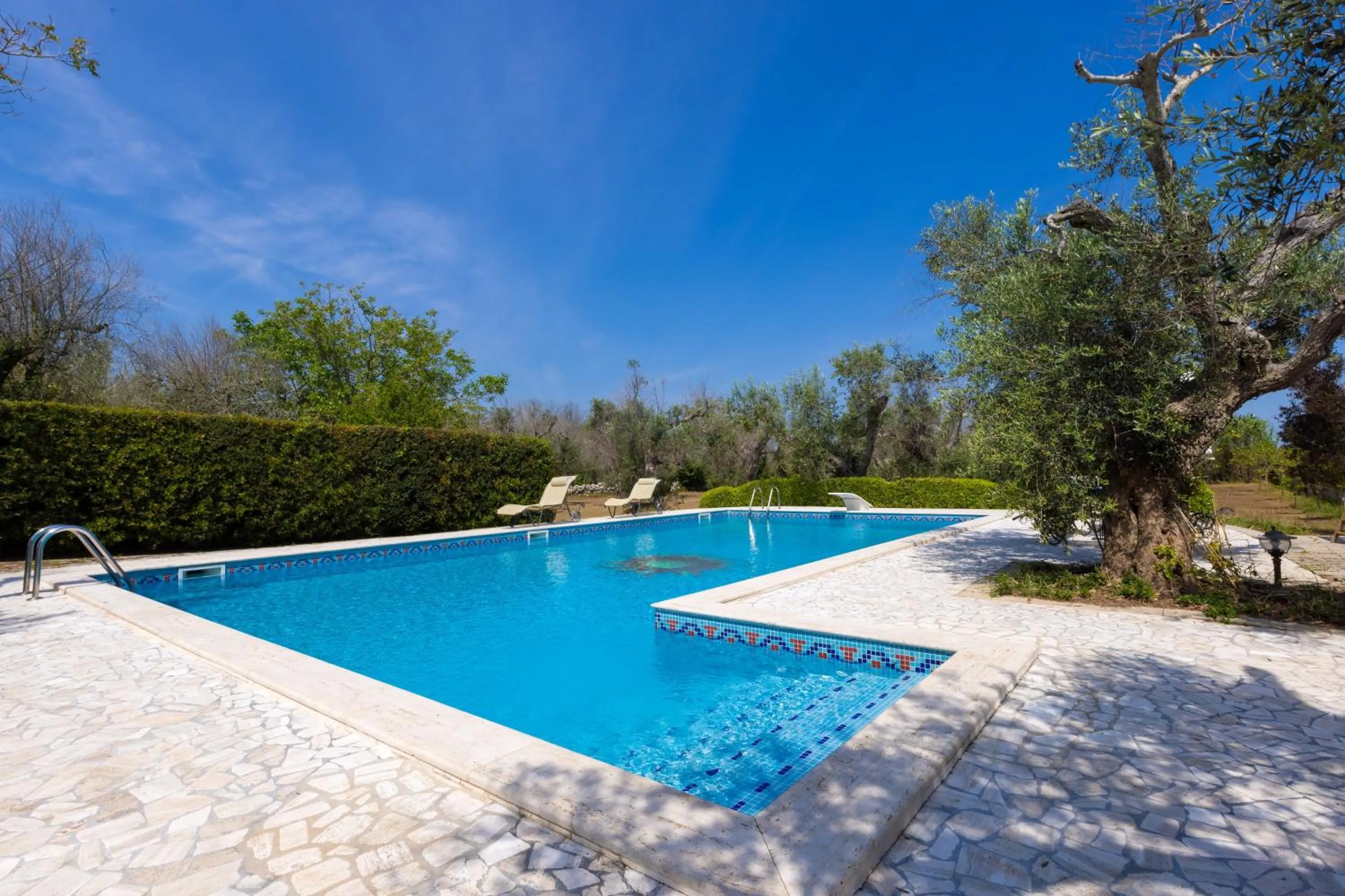 Swimming pool in Casa Ulmi con piscina