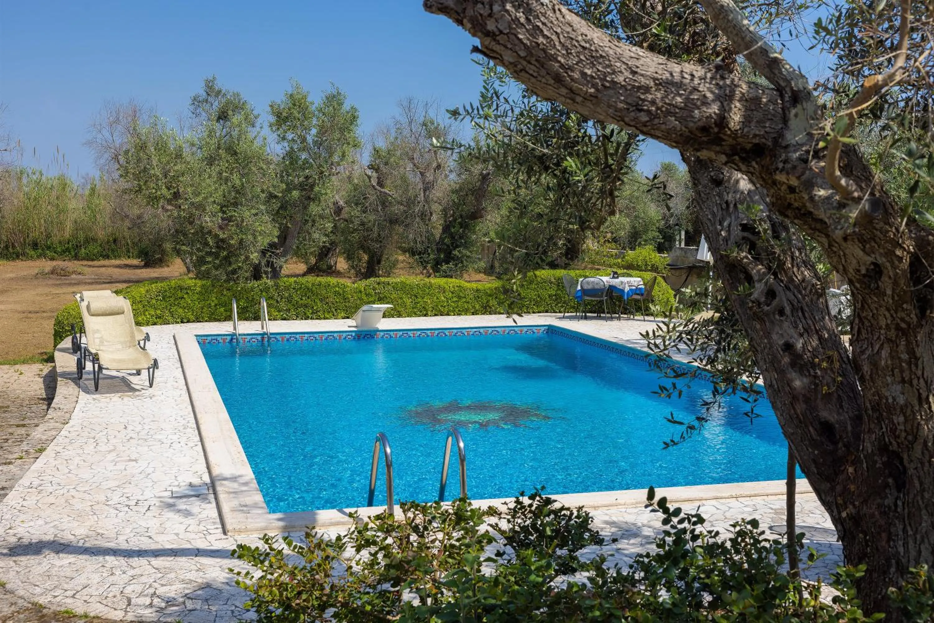 Swimming pool in Casa Ulmi con piscina