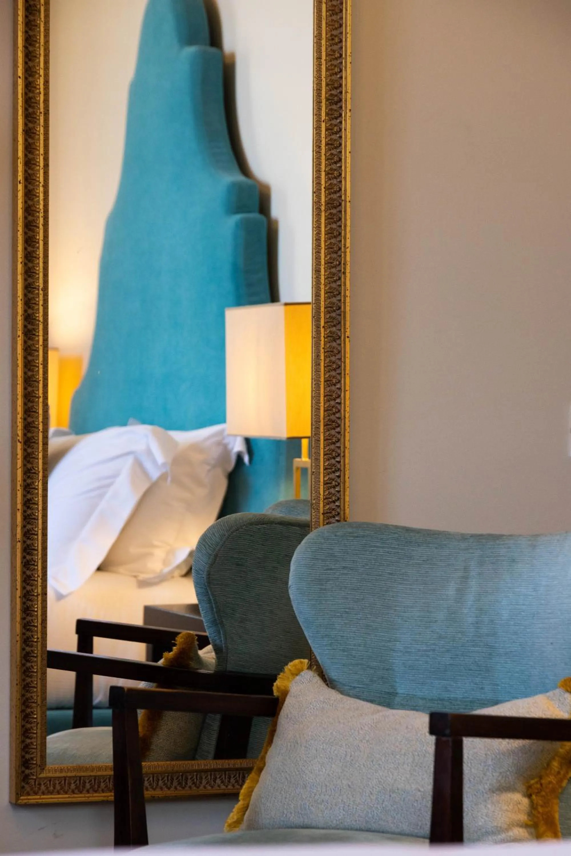 Bed in Villa Masetta - Luxury Suites