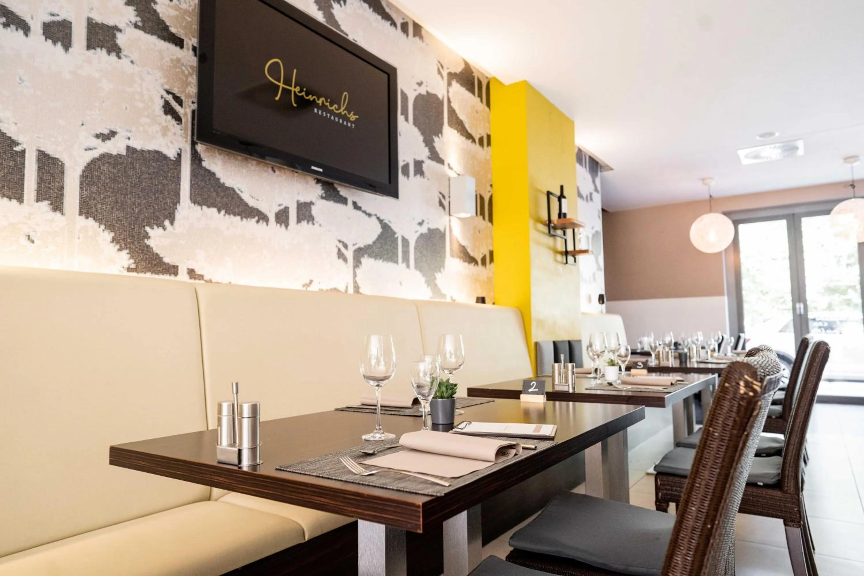 Restaurant/places to eat in Lanzcarré Hotel Mannheim, a member of Radisson Individuals