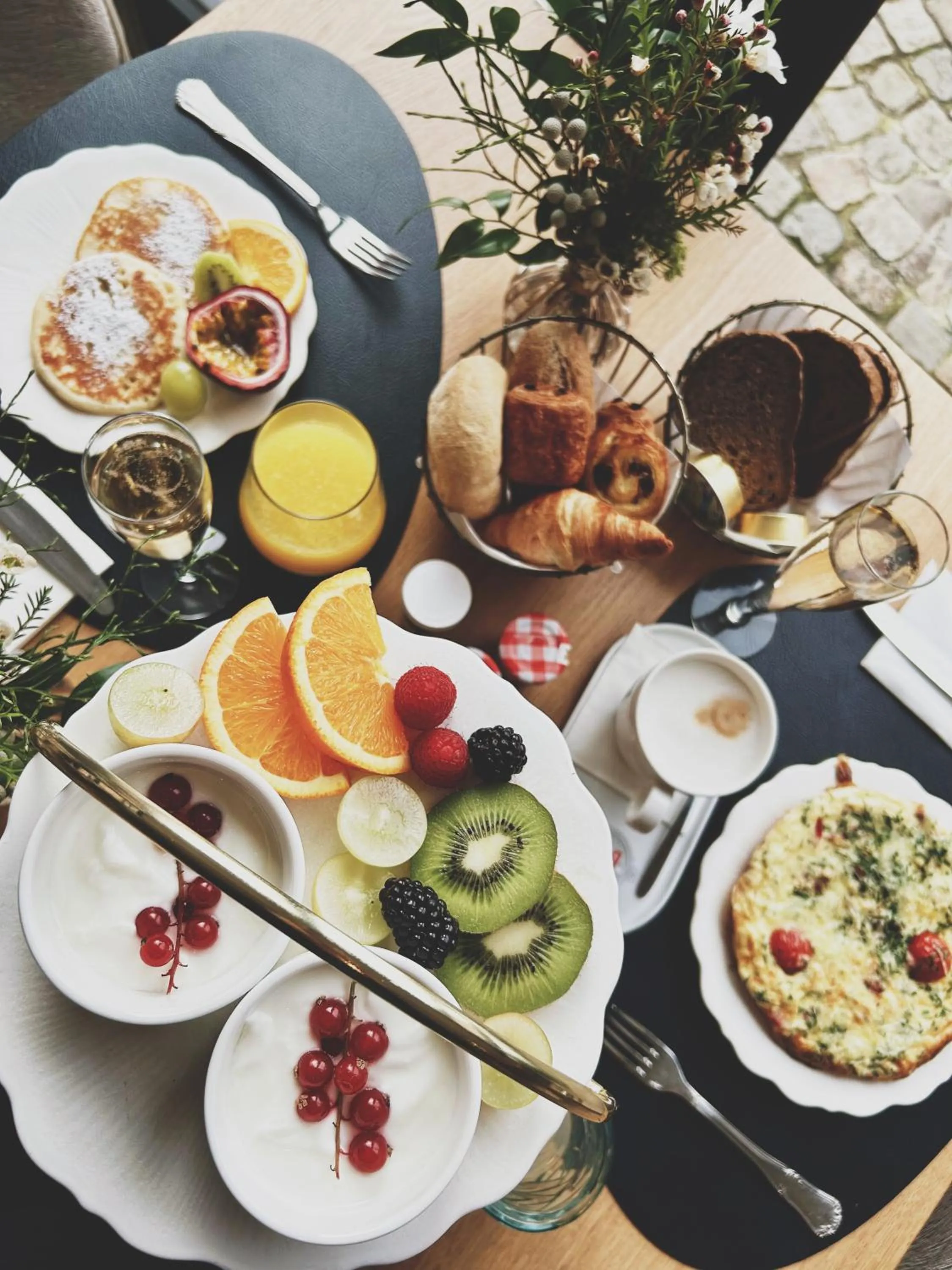 Breakfast in Kasteel van Ordingen