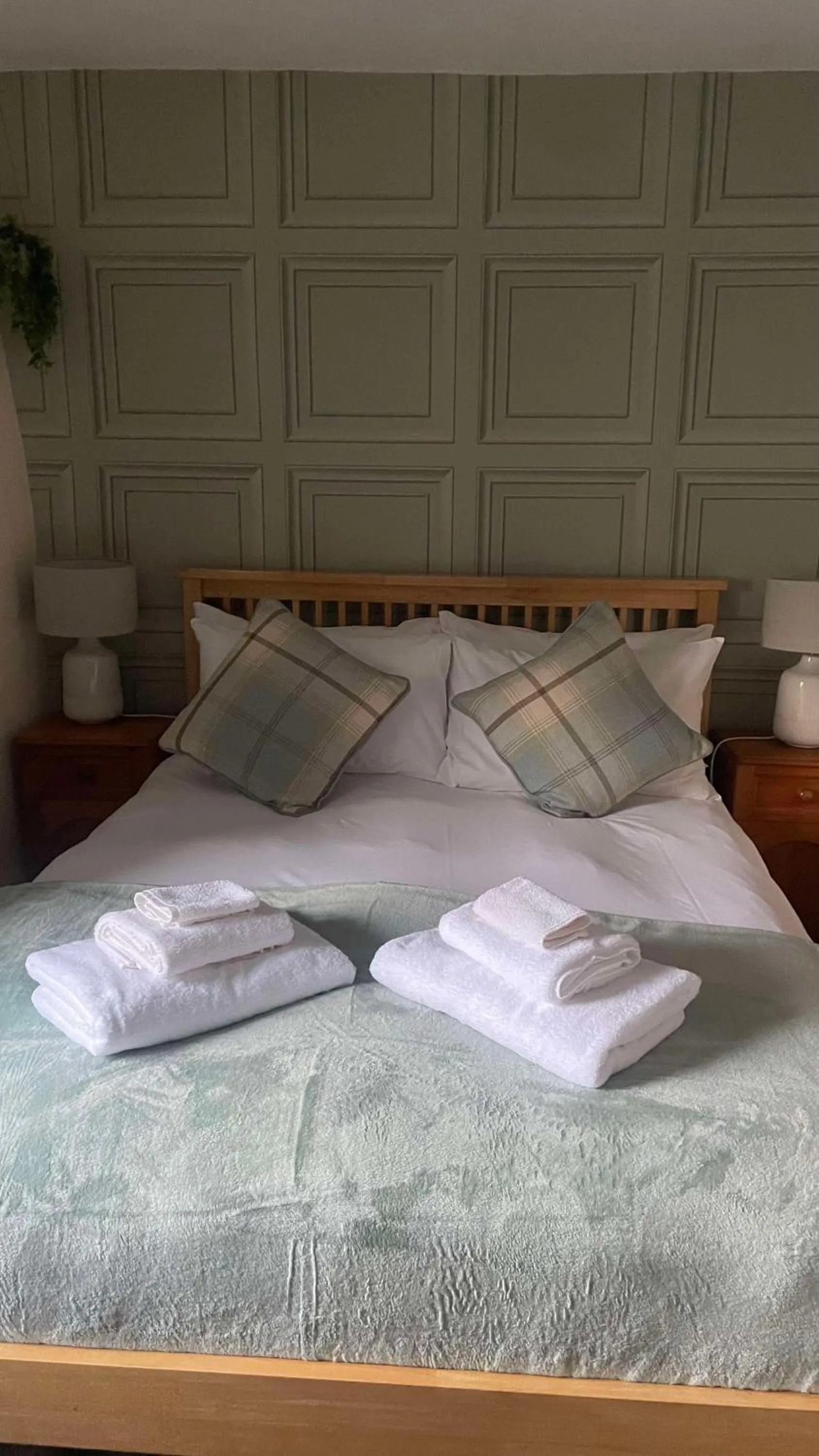 Bed in The Black Bull at Nateby