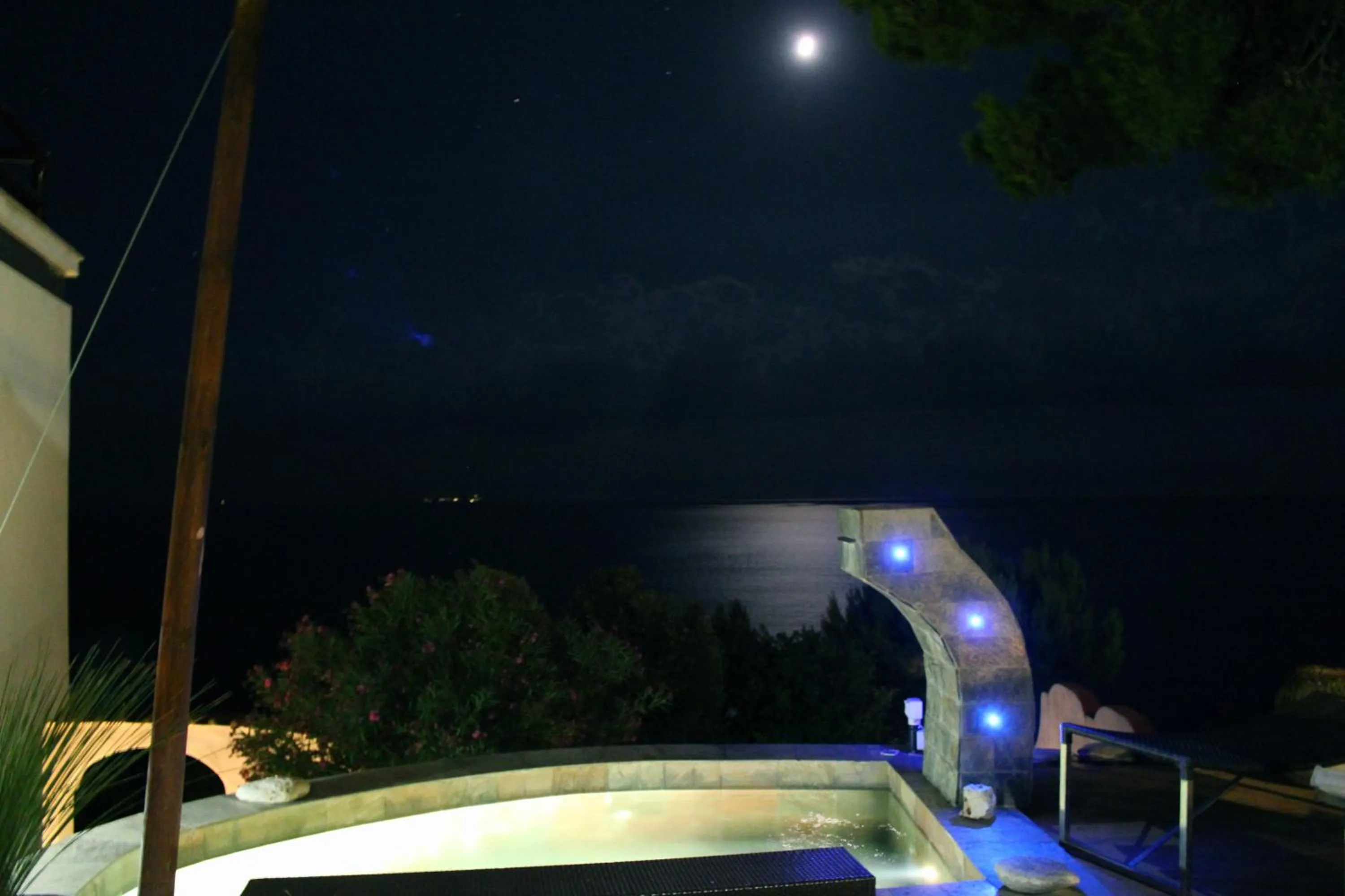 Patio in Claro De Lua Circeo B&B