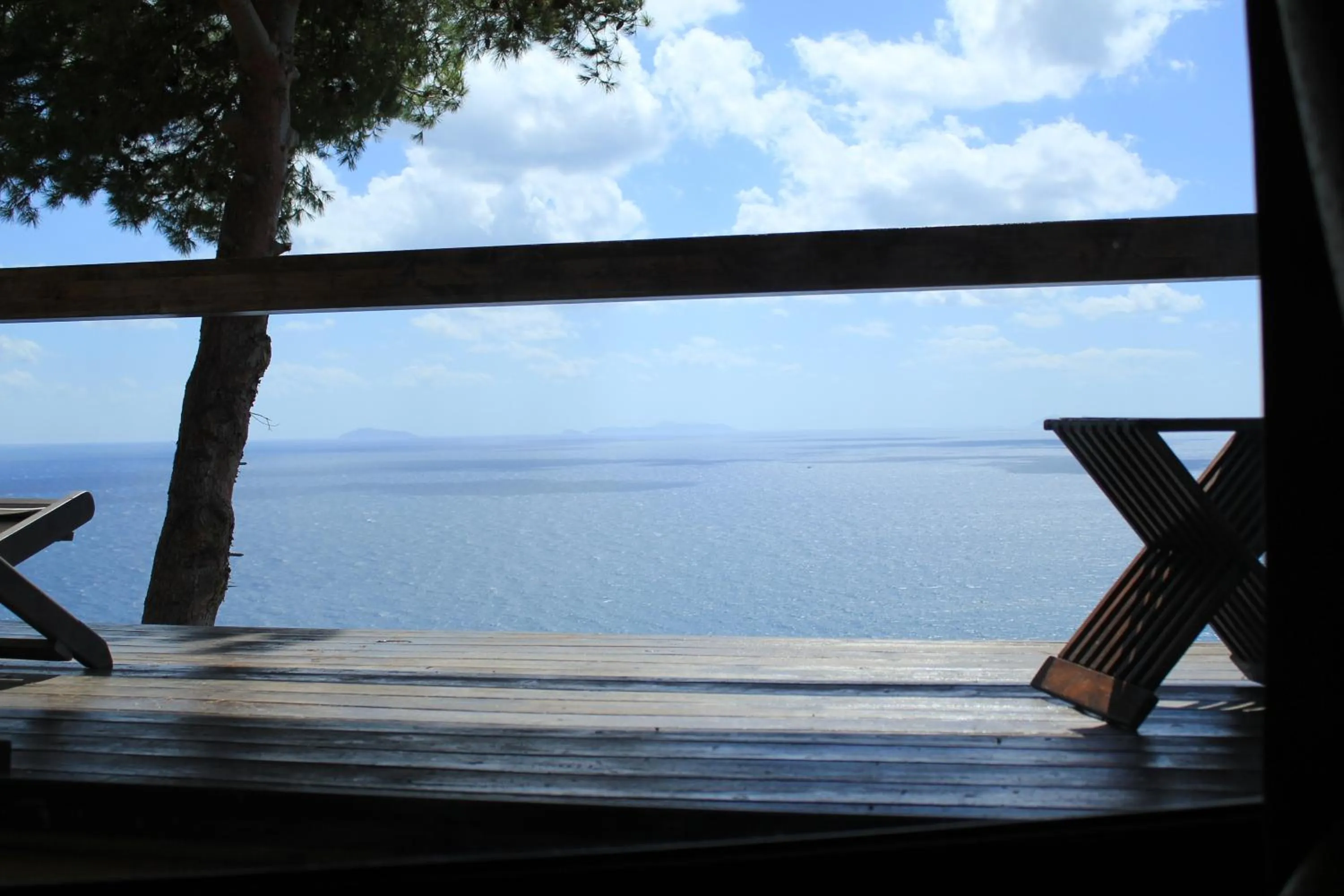 Balcony/Terrace in Claro De Lua Circeo B&B