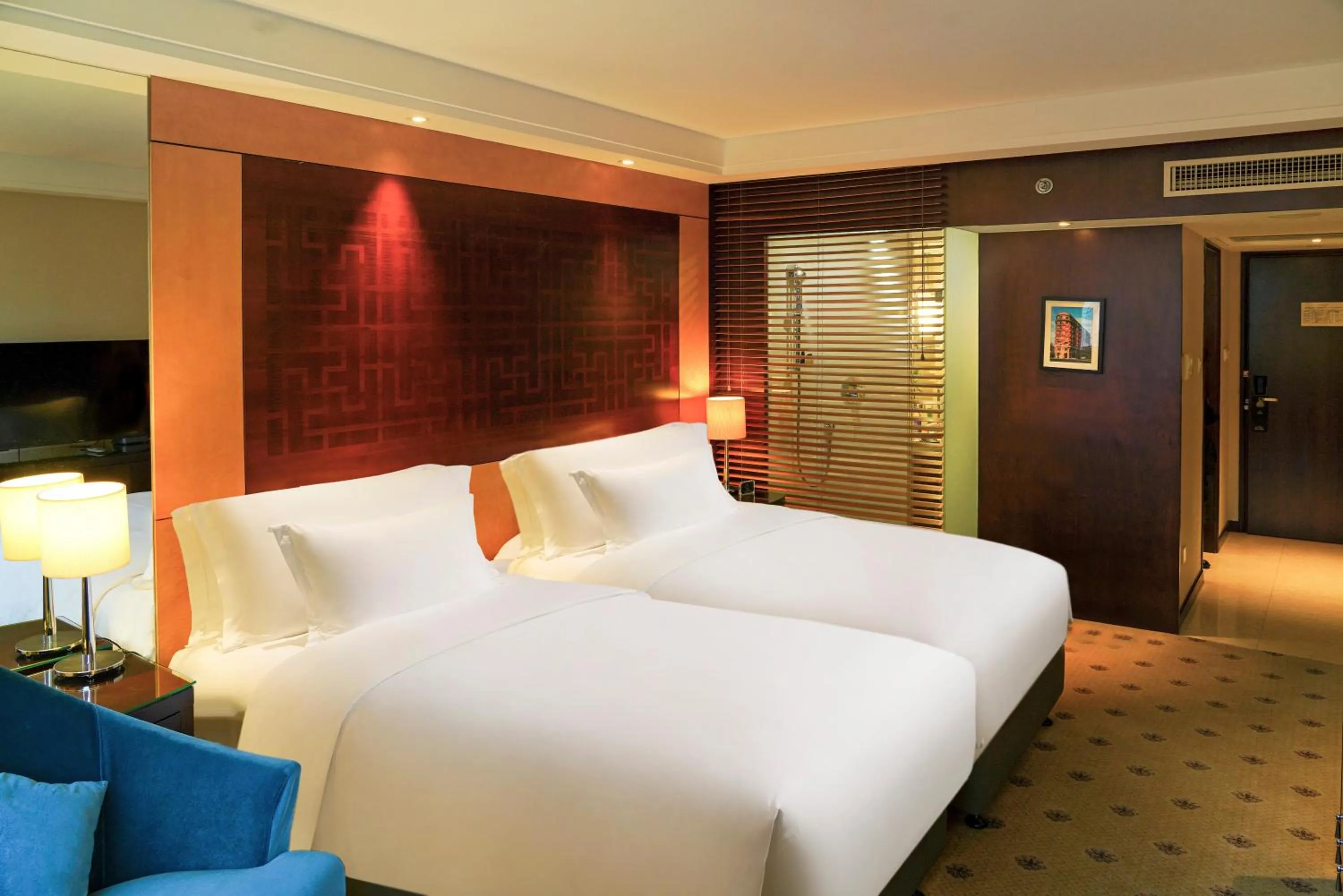 Bathroom, Bed in Radisson Collection Hyland Shanghai