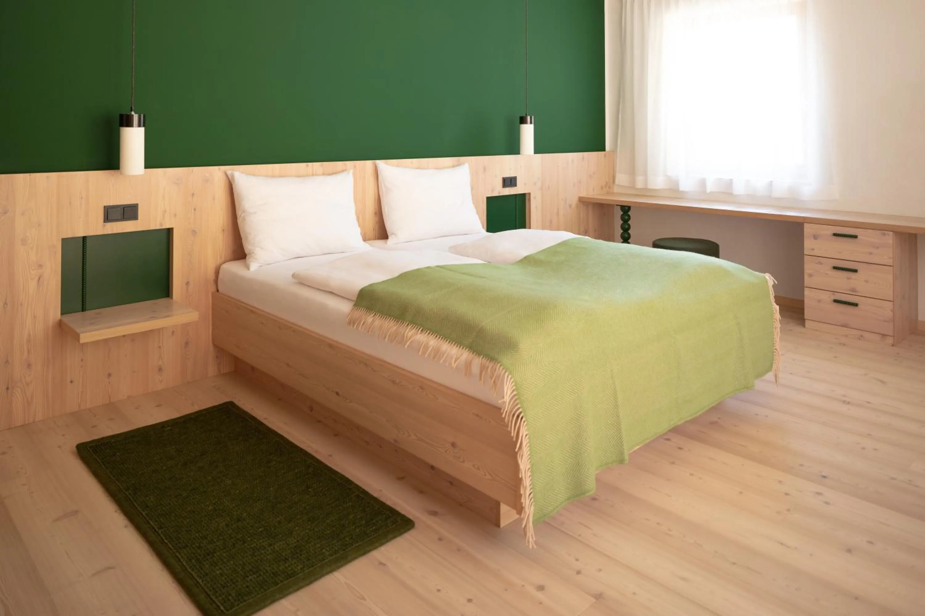 Bedroom, Bed in Hotel Neusacherhof