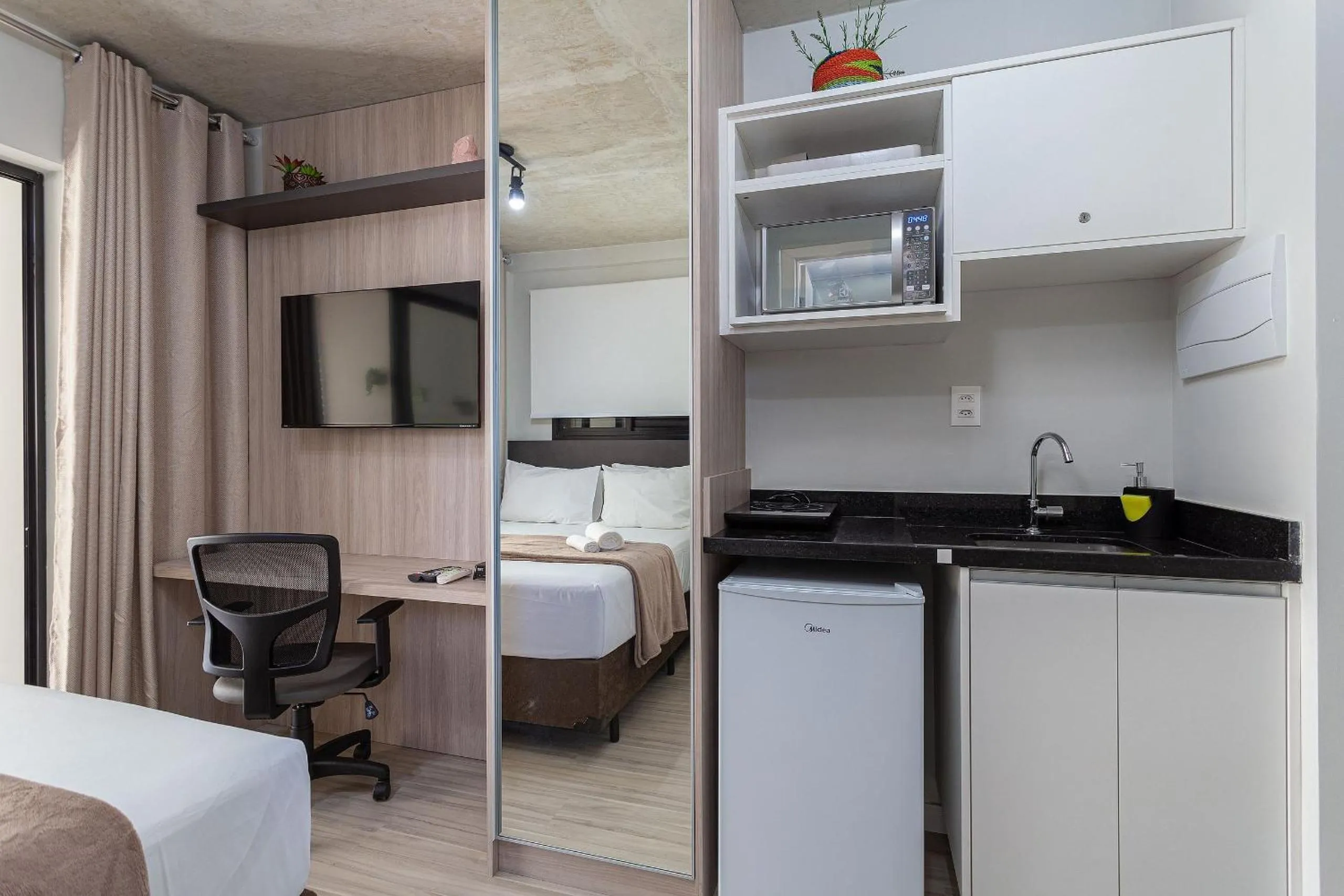 Area and facilities, Bed in Vita Bom Retiro