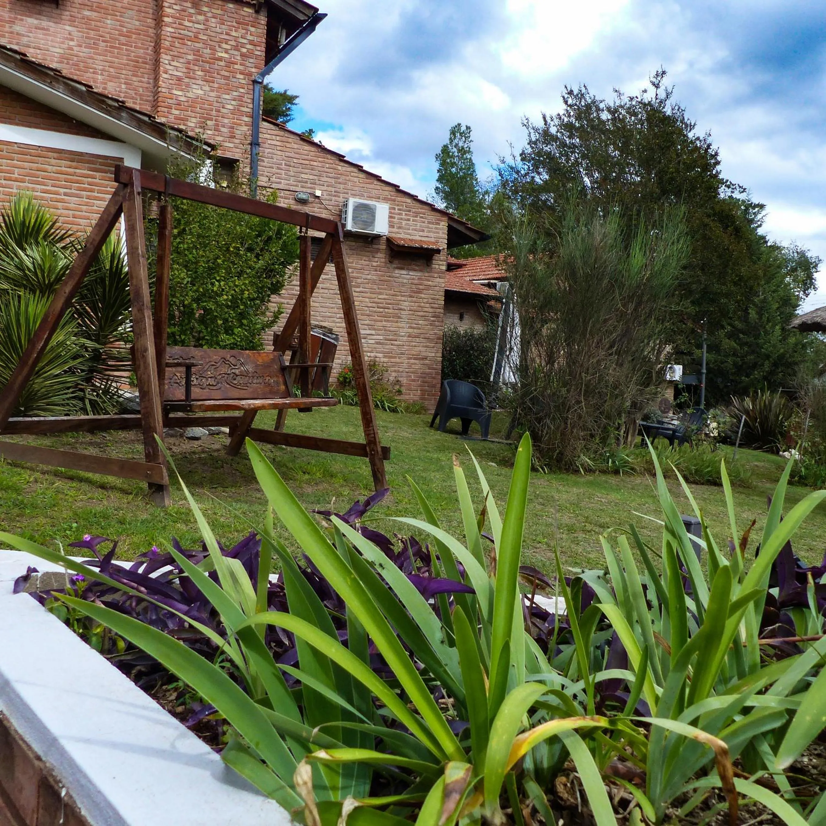 Garden in Hotel Antiguo Camino