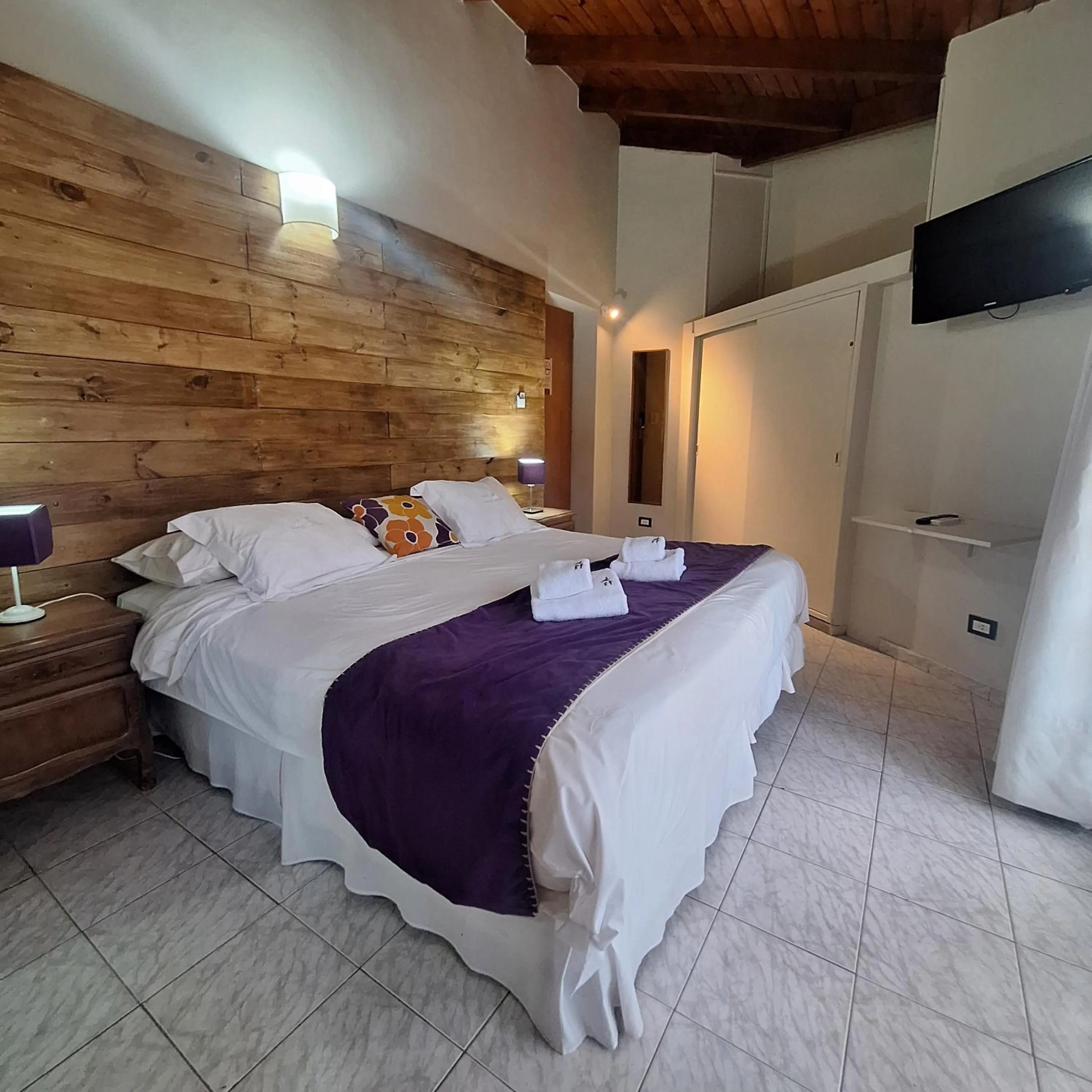 Bed in Hotel Antiguo Camino