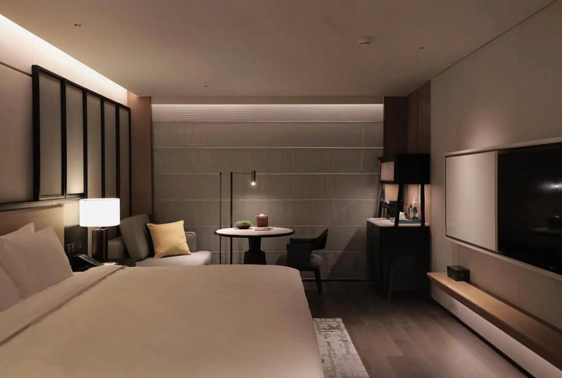 Bed in Prime Hotel Beijing Wangfujing